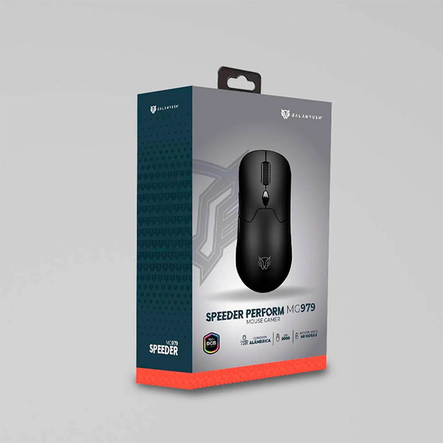 Mouse Gamer BALAM RUSH SPEEDER PERFORM MG979 10000dpi Inalambrico Negro BR-936842 - Image 5