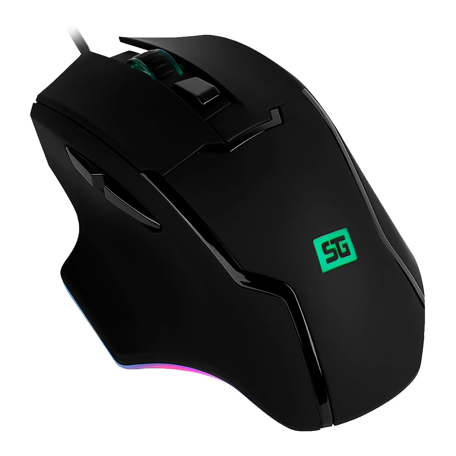Mouse Gamer VORAGO MO-504 USB RGB 6400DPI 6 Botones - Image 5