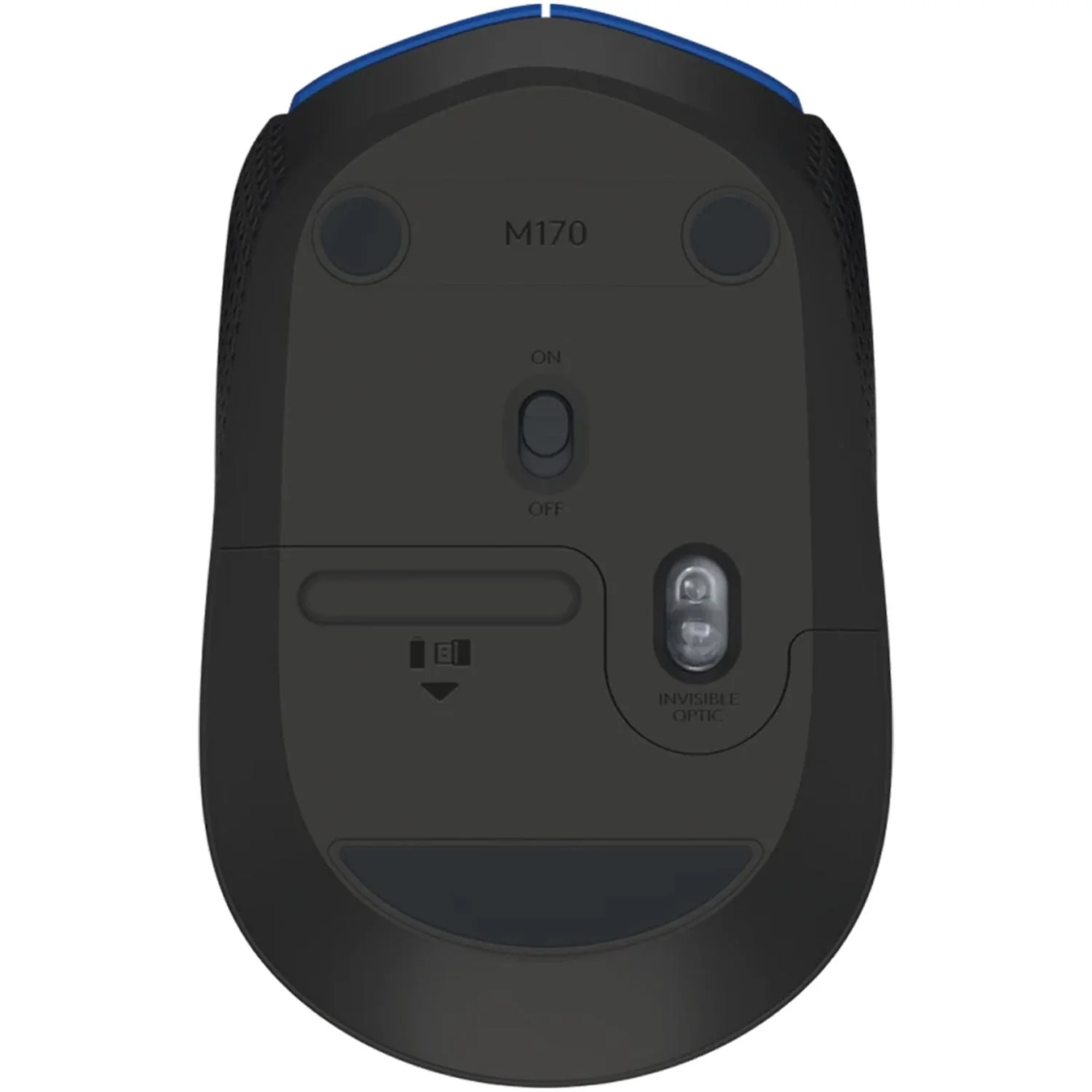 Mouse Inalambrico LOGITECH M170 3 Botones 1000 DPI AzuL 910-004800 - Image 5