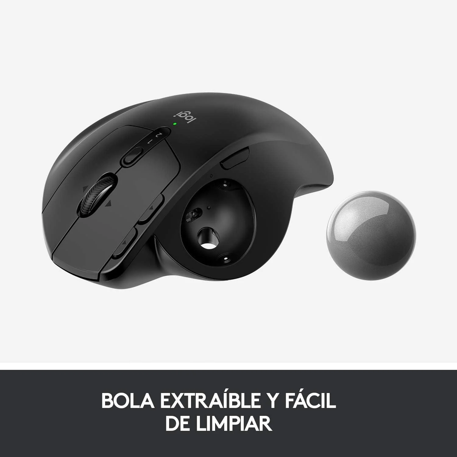 Mouse Inalambrico LOGITECH MX ERGO S Trackball 2048DPI 8 Botones Bluetooth Logi Bolt Grafito - Image 5