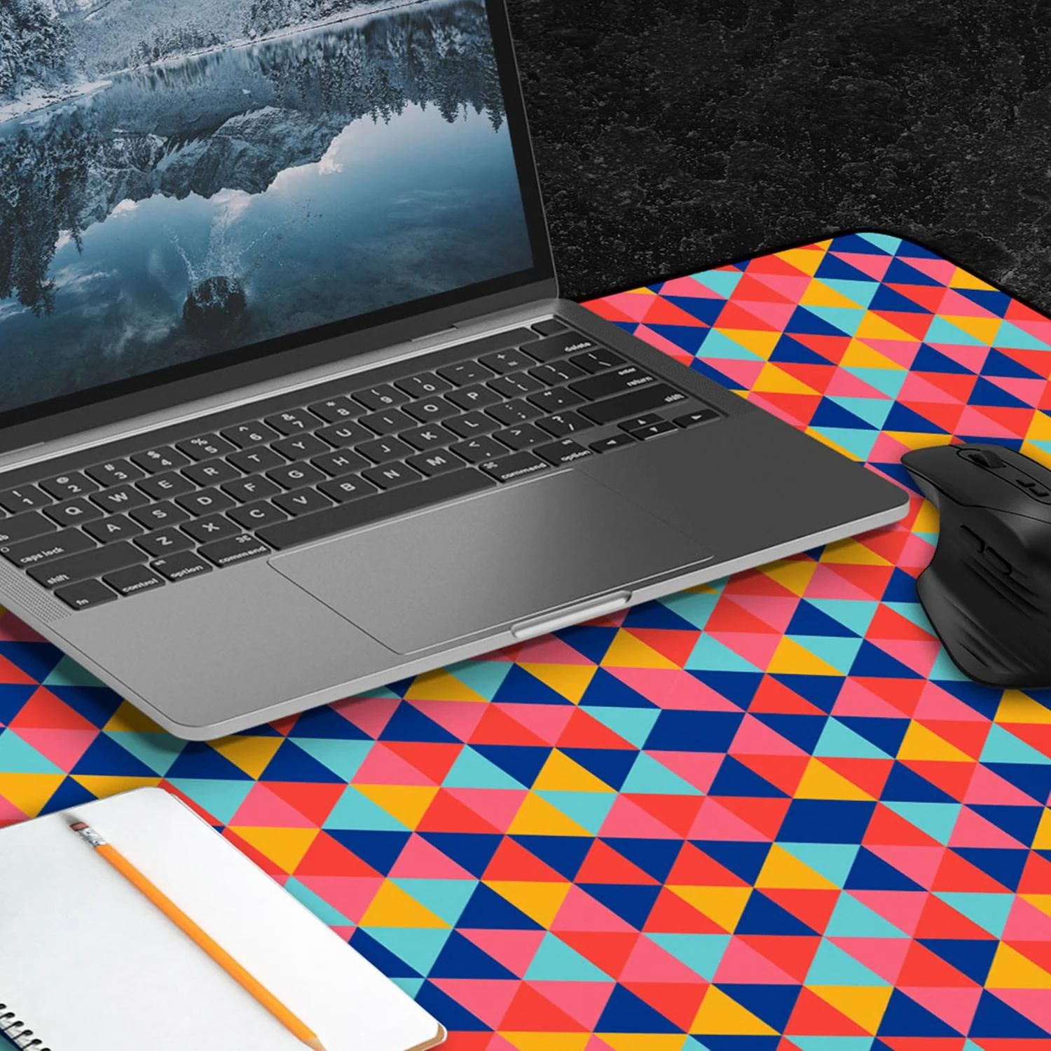 Mouse Pad ACTECK VIBE FLOW KALEIDO MT464M Diseño Multicolor AC-941099 - Image 4