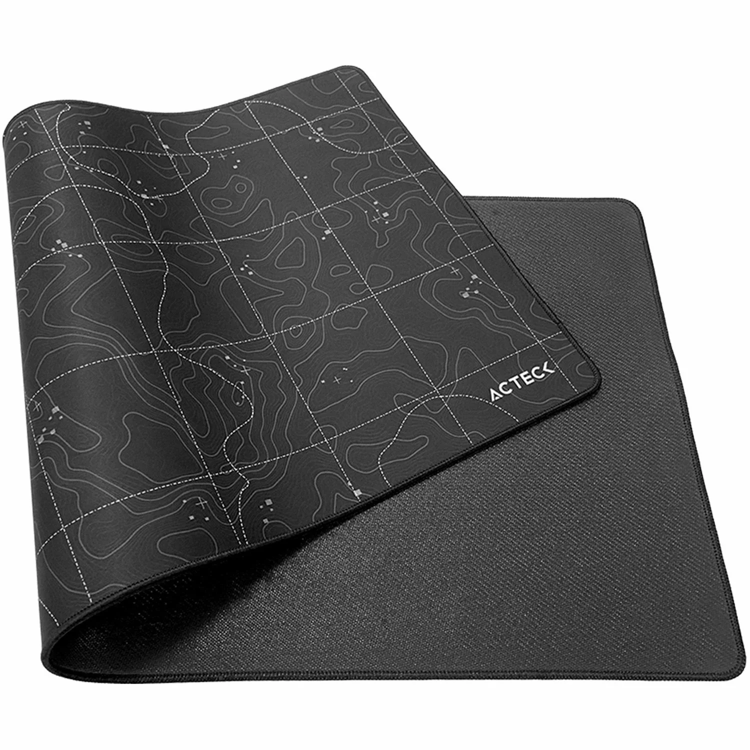 Mouse Pad ACTECK VIBE FLOW TERRAIN MT494T Diseño Curvas Negro AC-941051 - Image 4