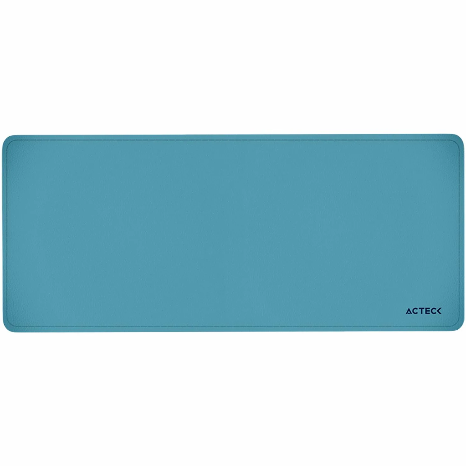 Mouse Pad ACTECK VIBE LEATHER TP676L Doble Vista Diseño Liso Verde/Azul AC-941020 - Image 2