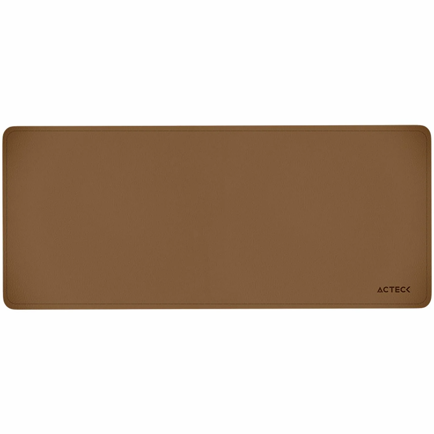 Mouse Pad ACTECK VIBE LEATHER TP676LC Doble Vista Diseño Liso Camel/Cafe AC-940993