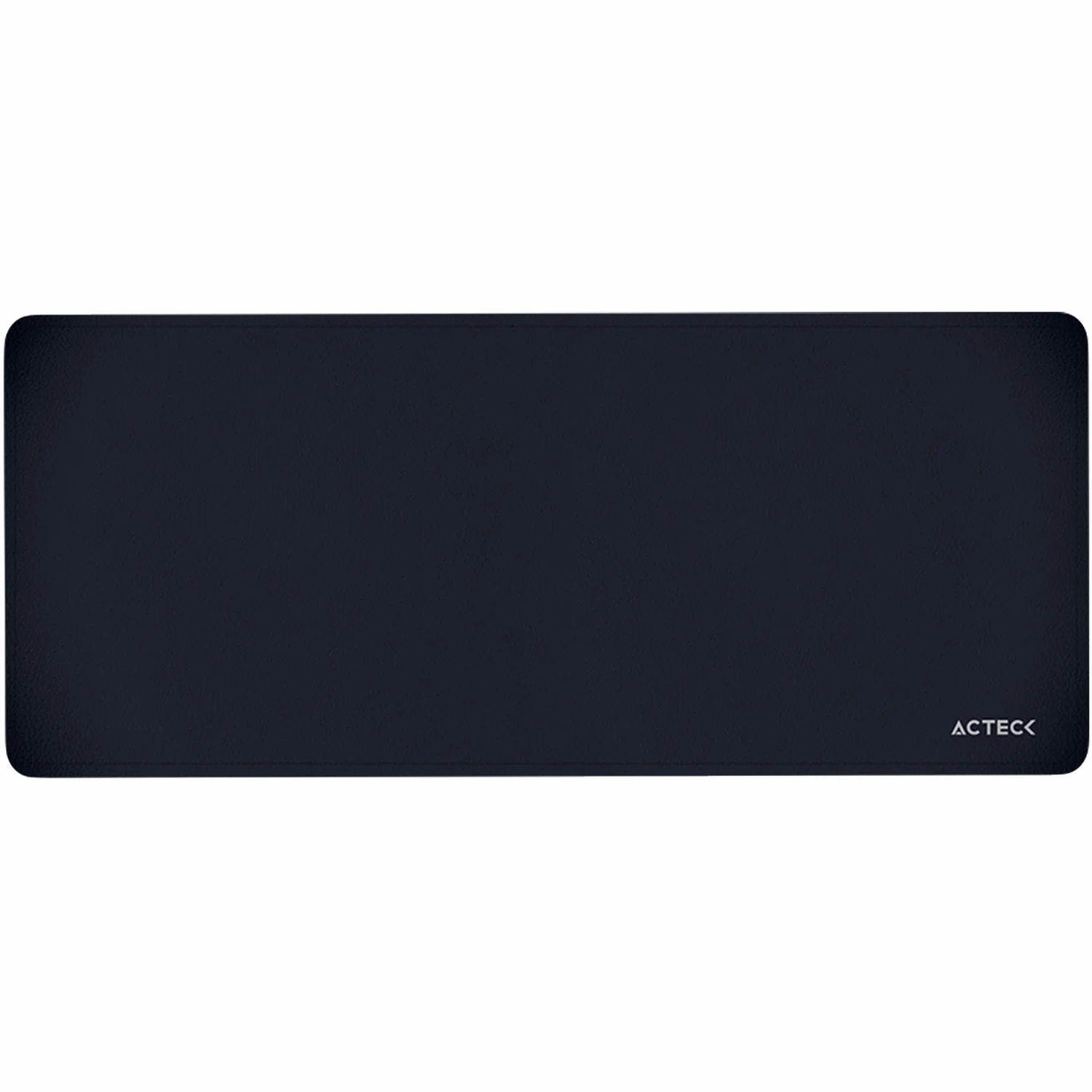 Mouse Pad ACTECK VIBE LEATHER TP676LC Doble Vista Diseño Liso Negro/Cafe AC-940986