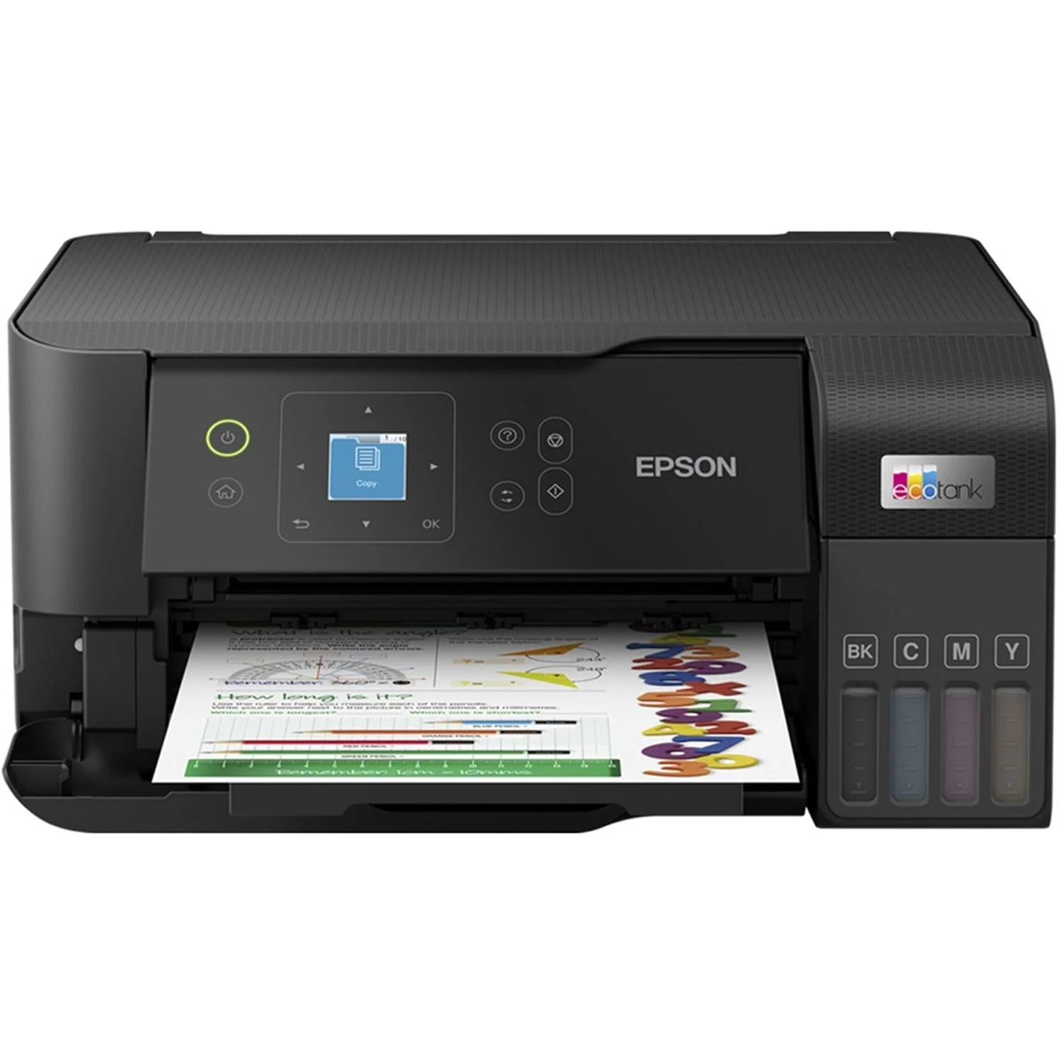 Multifuncional EPSON L3560 Ecotank Tinta Continua Inalambrica Wi-Fi Pantalla LCD Negra C11CK58301