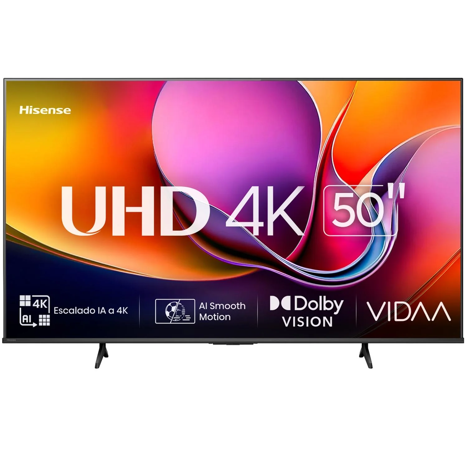 Pantalla Smart TV 50" HISENSE A65NV 4K Ultra HD Wi-Fi Bluetooth HDMI