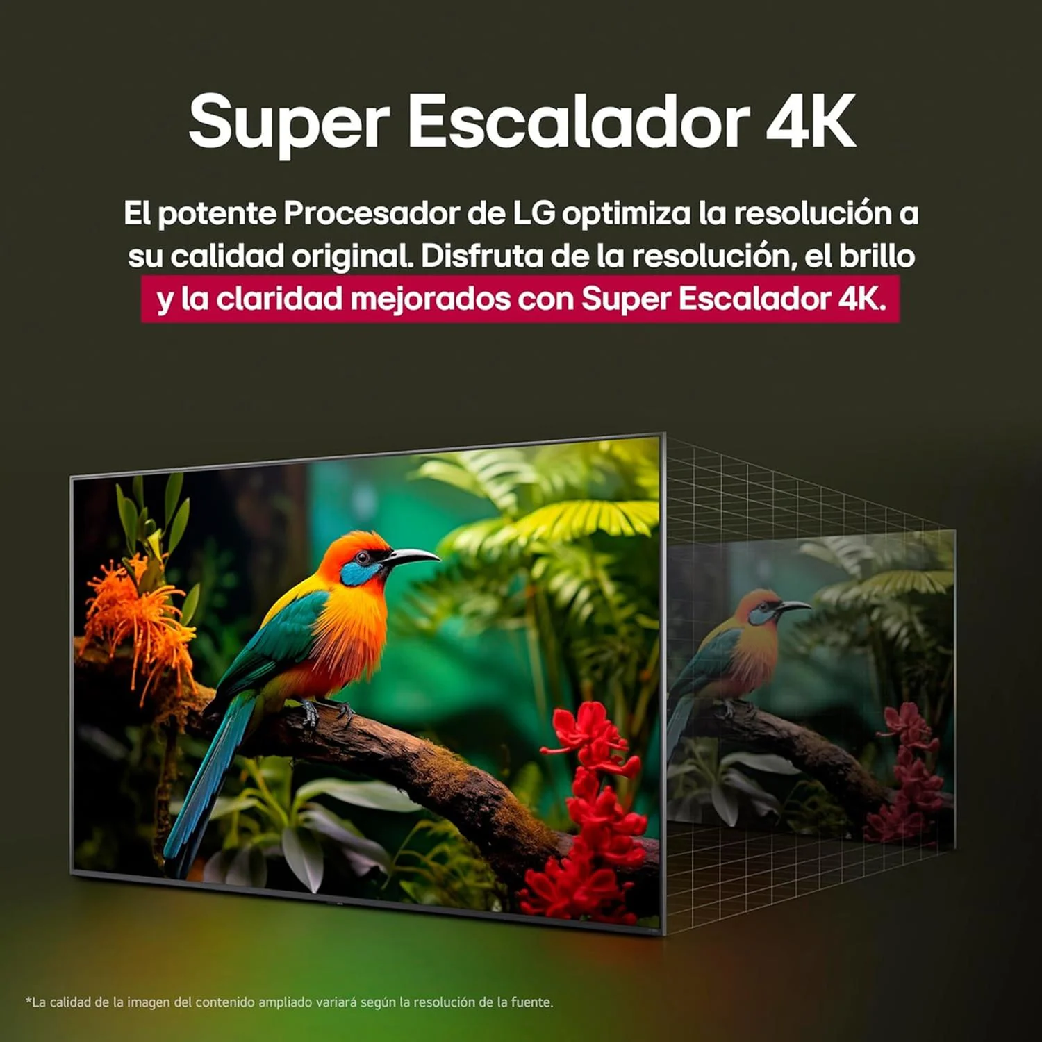 Pantalla Smart TV 50" LG AI UHD UA80 4L Ultra HD Wi-Fi Bluetooth HDMI + Magic Remote - Image 3