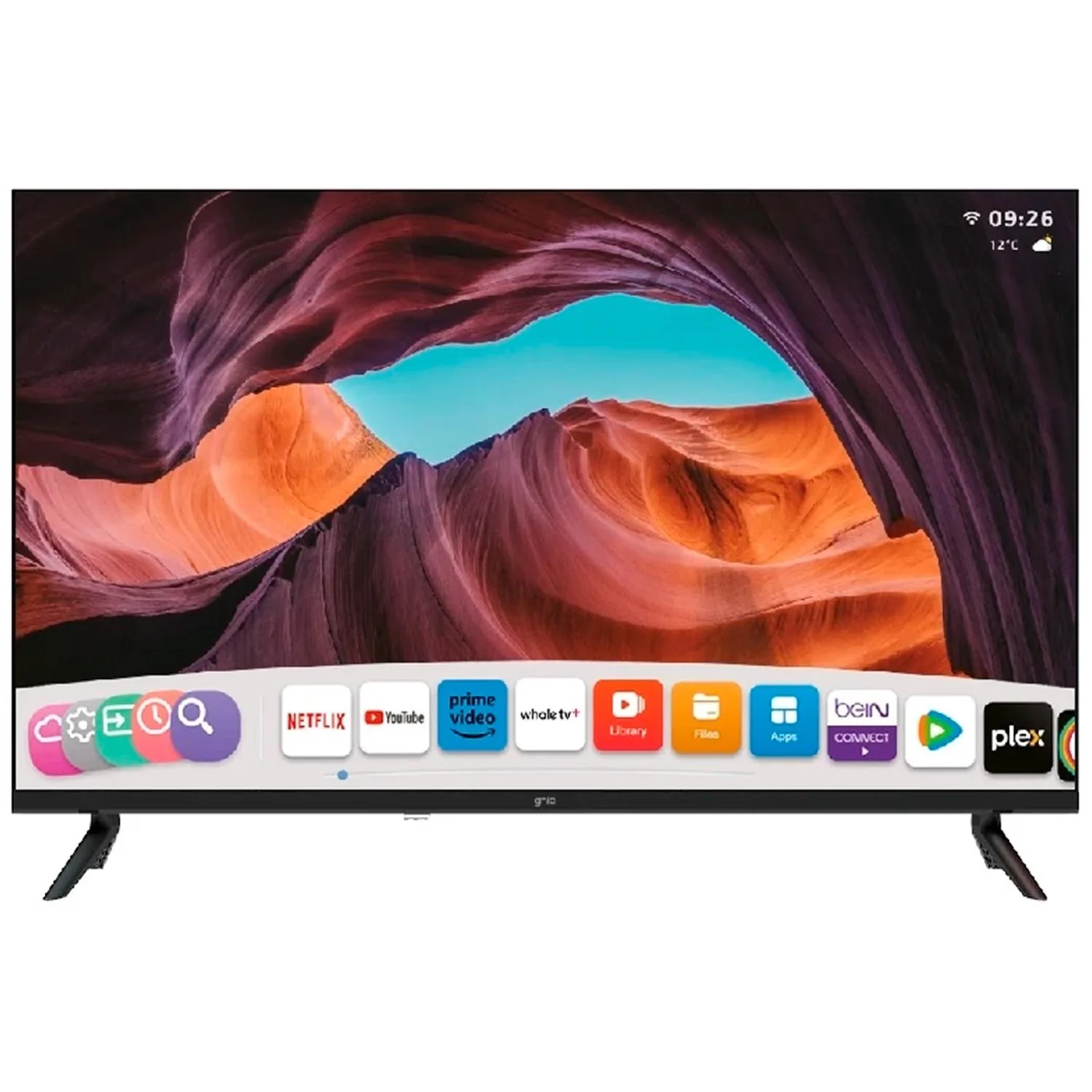 Pantalla Smart TV 50 pulgadas GHIA Whale 4K Ultra HD LED WIFI USB HDMI G50W25