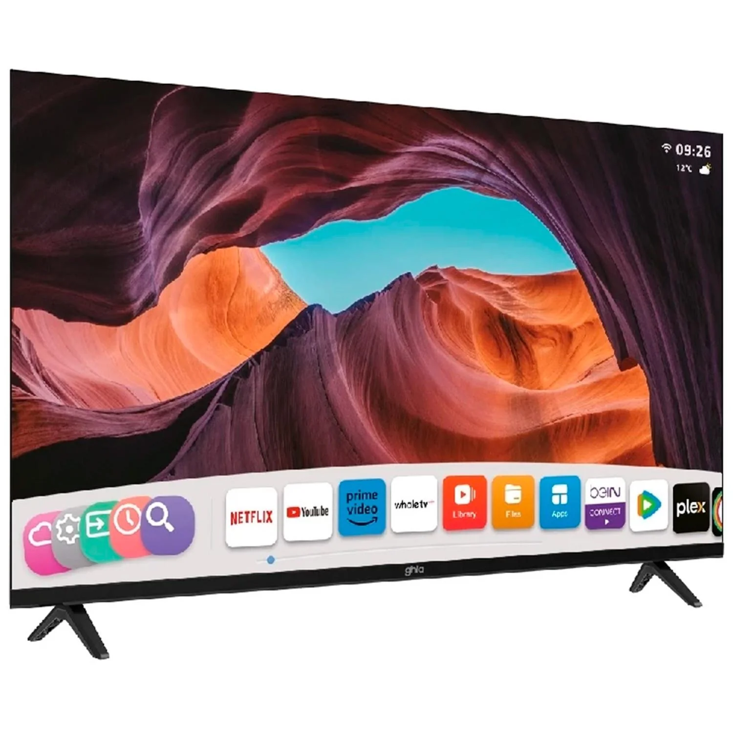 Pantalla Smart TV 50 pulgadas GHIA Whale 4K Ultra HD LED WIFI USB HDMI G50W25 - Image 2