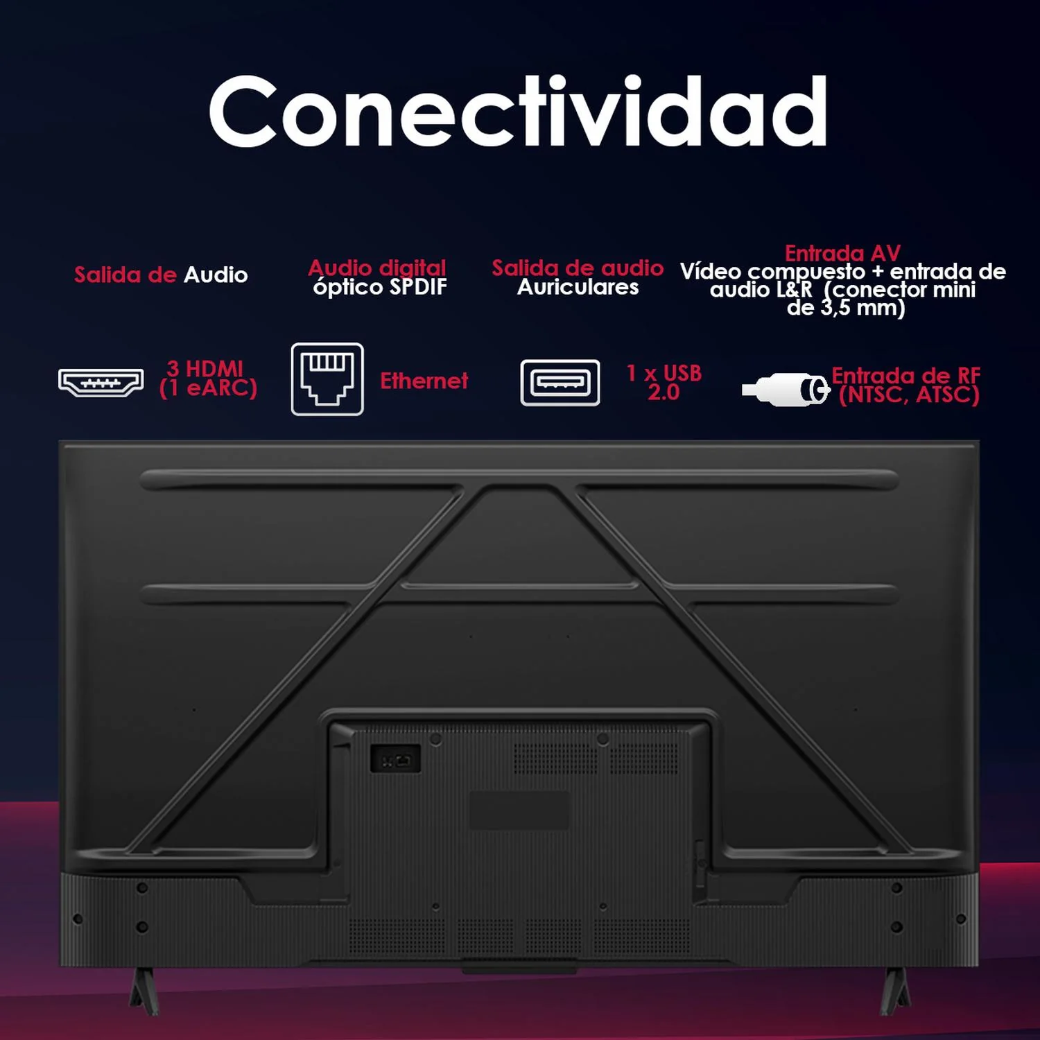 Pantalla Smart TV 50 pulgadas TCL Q Class 4K Ultra HD QLED Fire TV 50Q550F - Image 5