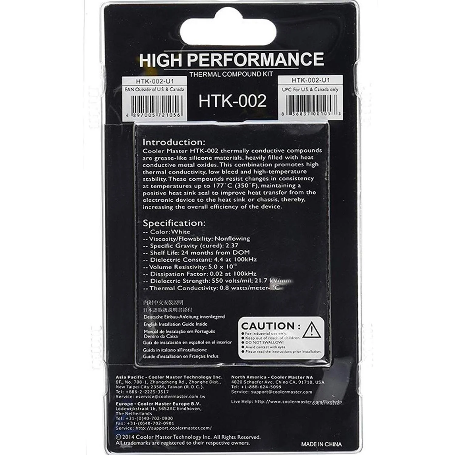 Pasta Termica COOLER MASTER RPD GREASE HIGH PERFORMANCE HTK-002-U1 - Image 3