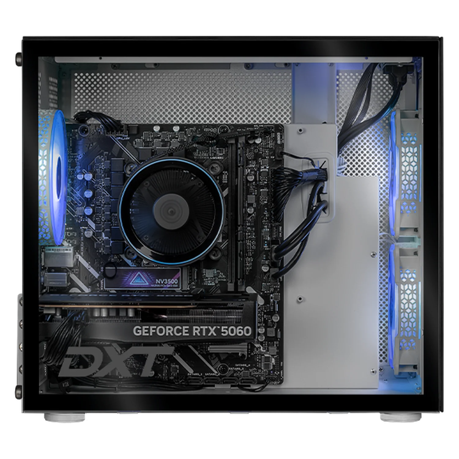 PC Gamer Completa IA DXT GAMING NVIDIA GeForce RTX 5060 Intel Core Ultra 5 225F 16GB DDR5 SSD 1TB Monitor Curvo 23.8 180Hz WIFI Silver Productividad Versátil Acelerada con IA - Image 2