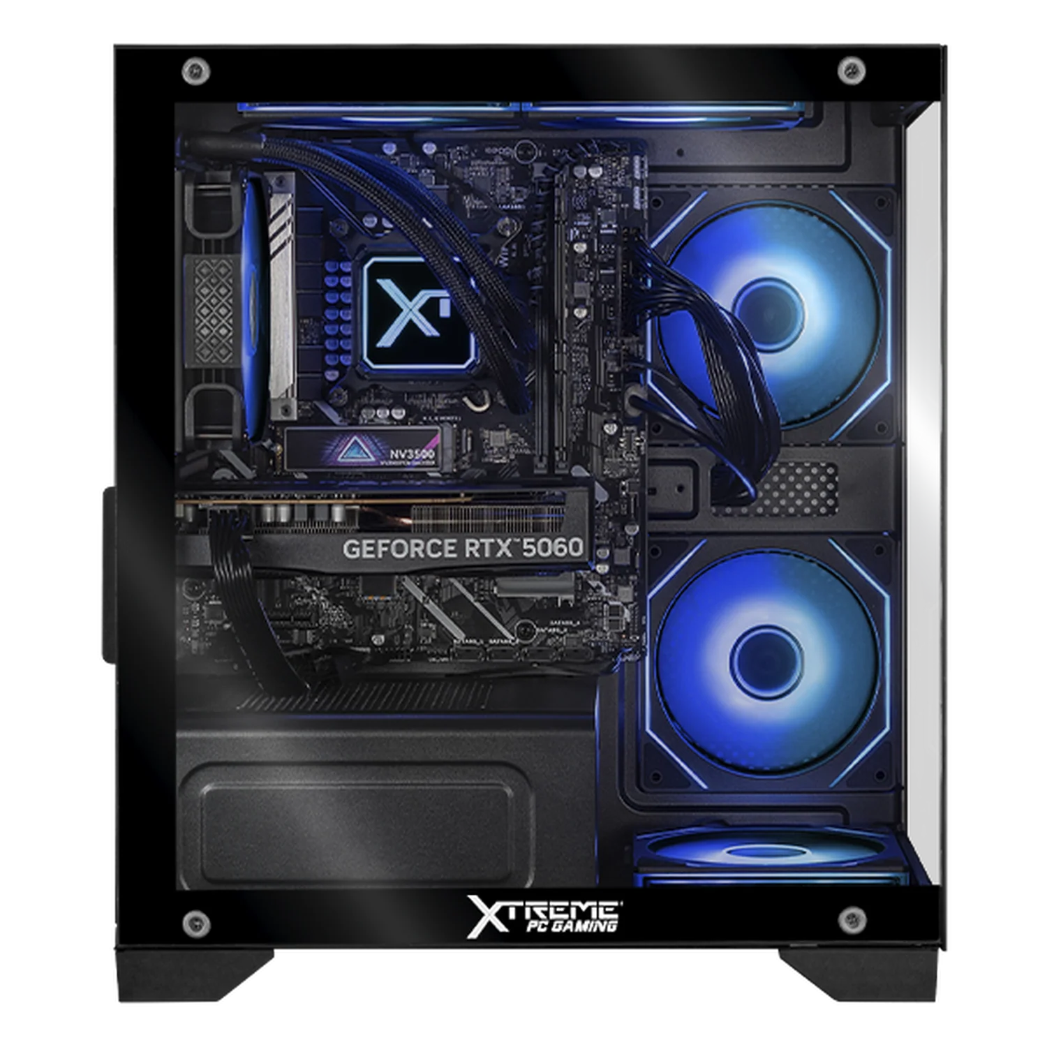 PC Gamer Completa IA Xtreme PC Gaming NVIDIA GeForce RTX 5060 Intel Core Ultra 5 250K Plus 16GB DDR5 SSD 1TB Monitor Curvo 27 180Hz WIFI Black Productividad Versátil Acelerada con IA - Image 2