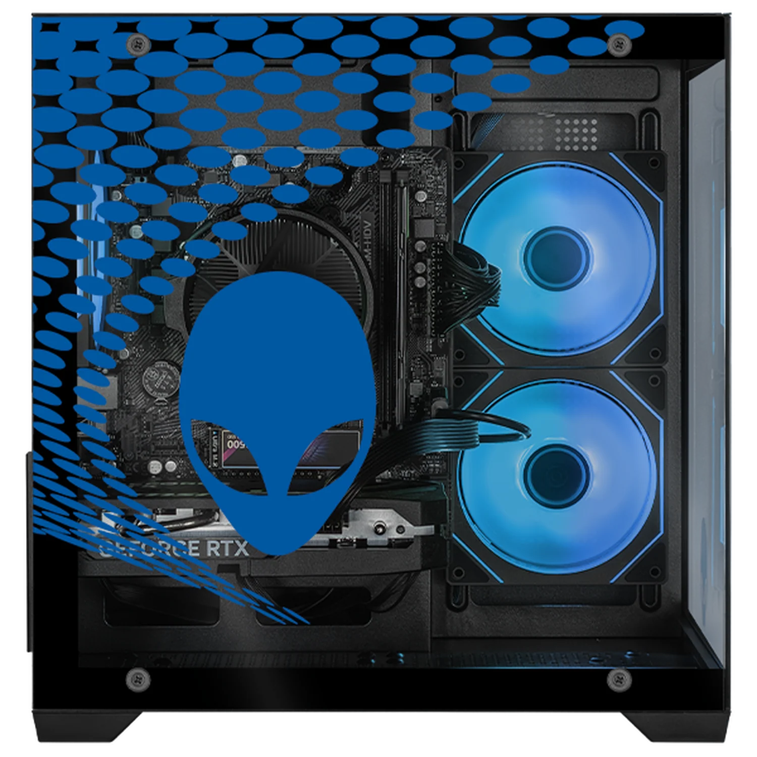 PC Gamer Completa Xtreme PC Gaming ALIENWARE NVIDIA GeForce RTX 5060 AMD Ryzen 5 5500 16GB SSD 1TB Monitor Curvo 32 180Hz WIFI gaming 1080p, estudios y multitarea - Image 2