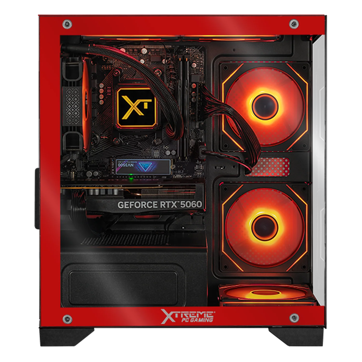 PC Gamer Xtreme PC Gaming NVIDIA GeForce RTX 5060 AMD Ryzen 7 5700 16GB SSD 1TB Sistema Liquido WIFI Red gaming 1080p, estudios y multitarea - Image 2