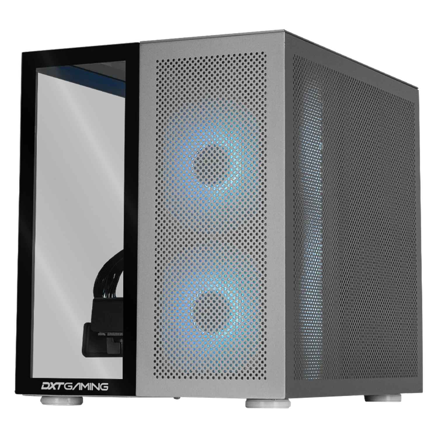PC Gamer DXT Gaming AMD Radeon RX 7700 XT Ryzen 9 9900X 32GB DDR5 SSD 2TB Sistema Liquido WIFI Silver - Image 2