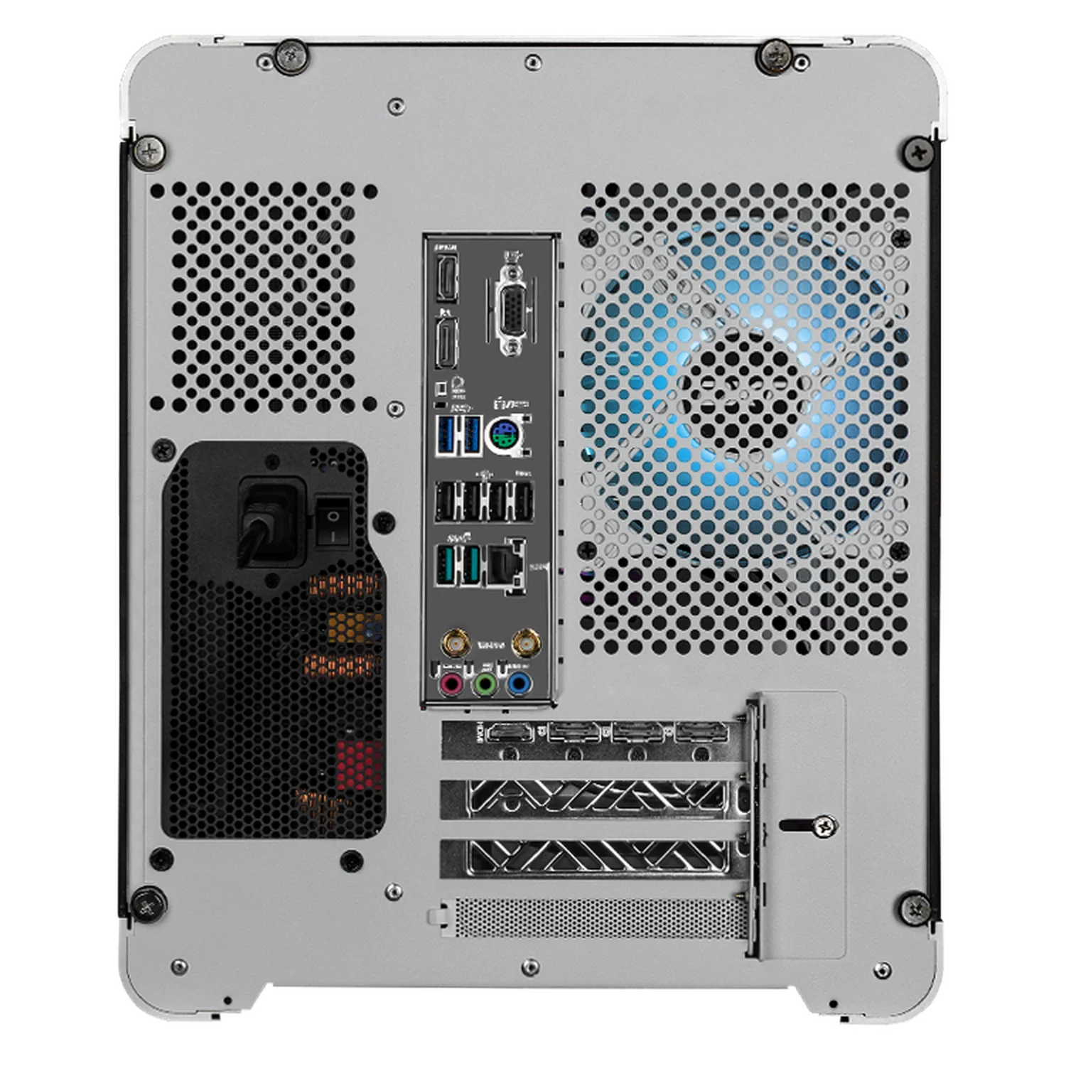 PC Gamer DXT GAMING AMD Radeon RX 9070 XT Ryzen 9 9900X 32GB DDR5 SSD 1TB Sistema Liquido WIFI Silver gaming competitivo y streaming - Image 3