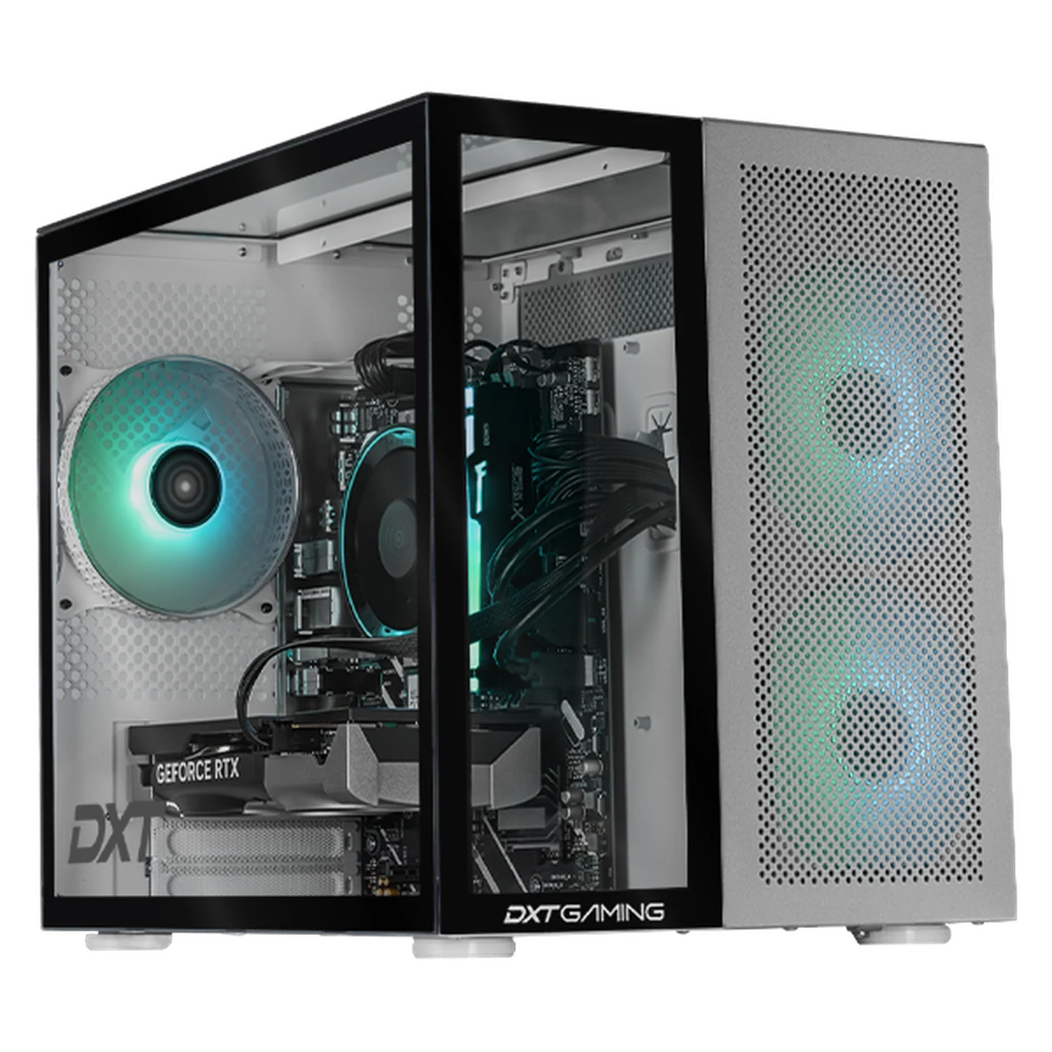 DXT PC IA Entry NVIDIA GeForce RTX 5060 Intel Core Ultra 5 225F NPU 13 TOPS 16GB DDR5 SSD 1TB WIFI Silver Potencia para crear con IA
