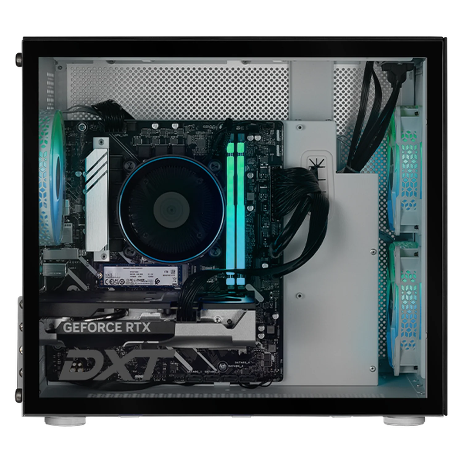 DXT PC IA Entry NVIDIA GeForce RTX 5060 Intel Core Ultra 5 225F NPU 13 TOPS 16GB DDR5 SSD 1TB WIFI Silver Potencia para crear con IA - Image 2