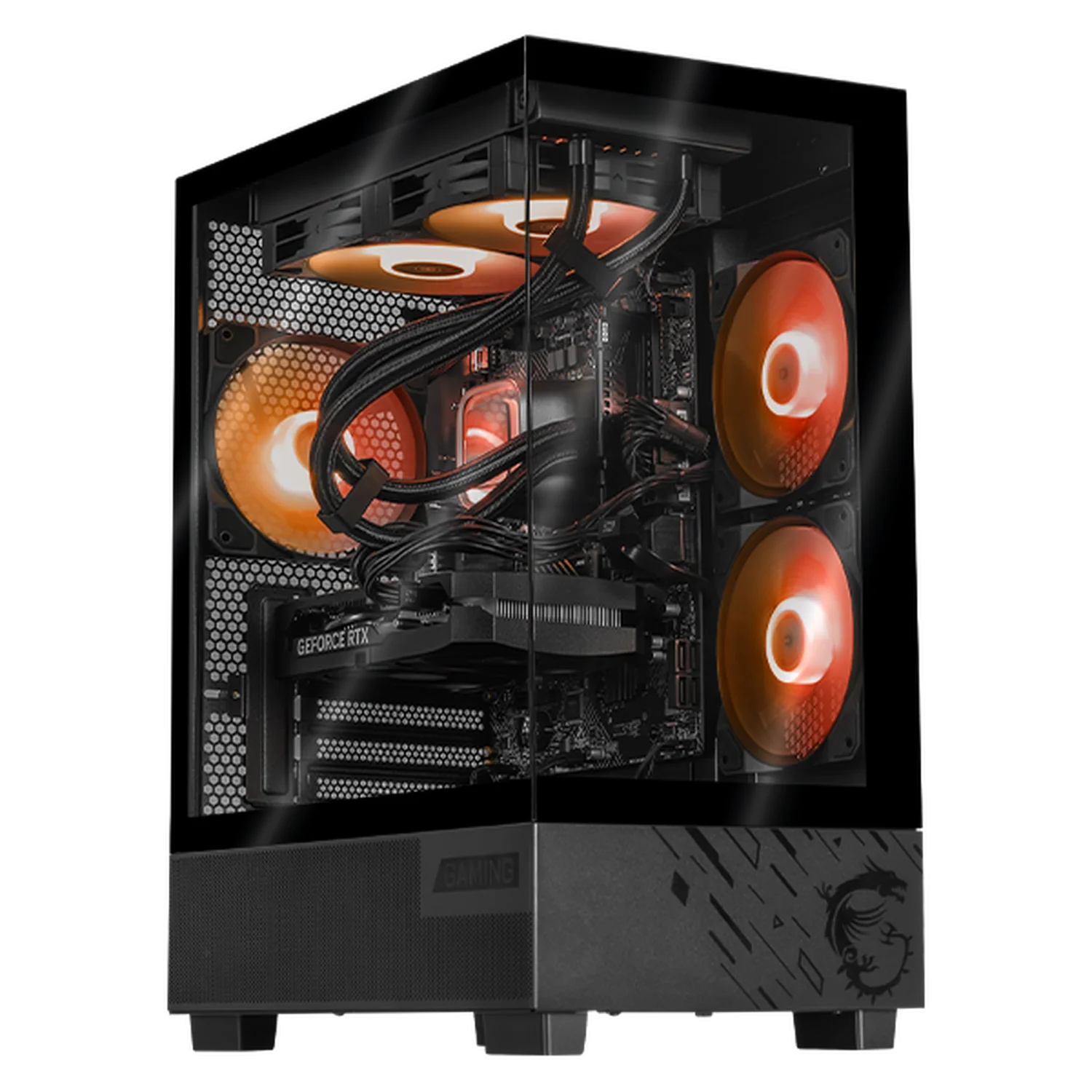 PC Gamer IA Xtreme PC Gaming MSI NVIDIA GeForce RTX 5060 Intel Core i7 14700F 16GB DDR5 SSD 1TB WIFI Sistema Liquido Black Productividad Versátil Acelerada con IA