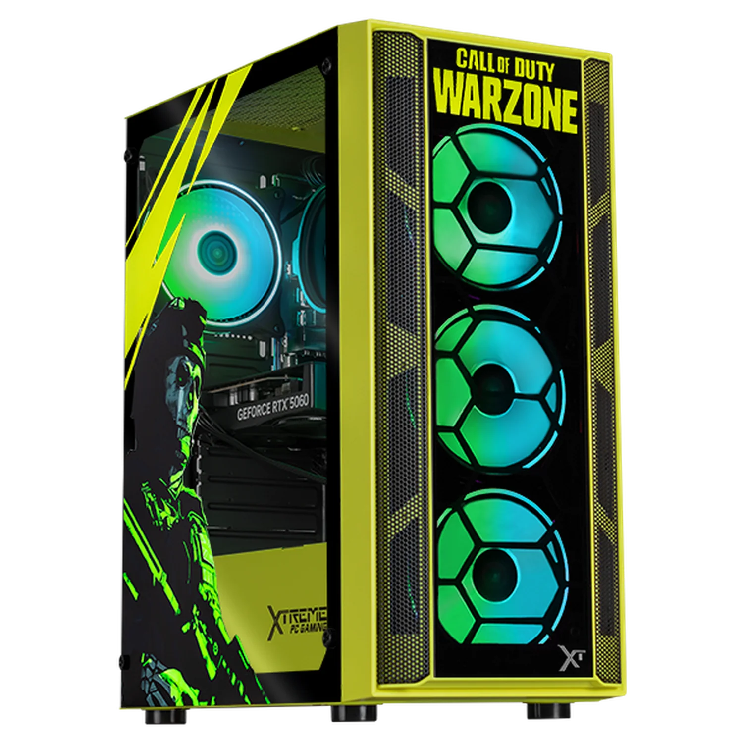 PC Gamer IA Xtreme PC Gaming NVIDIA GeForce RTX 5060 AMD Ryzen 7 5700 16GB SSD 1TB WIFI Ghost Edition Productividad Versátil Acelerada con IA