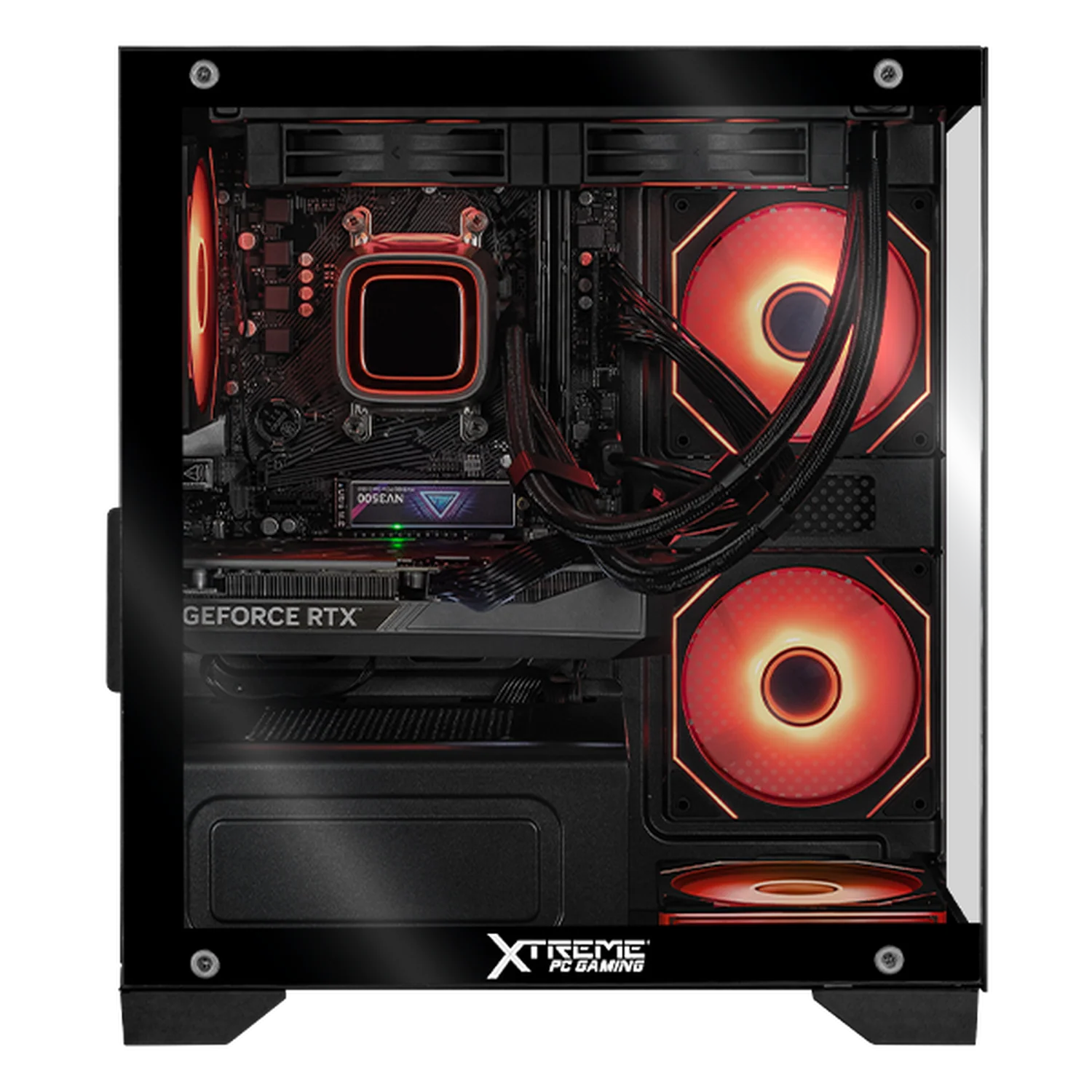 PC Gamer IA Xtreme PC Gaming NVIDIA GeForce RTX 5060 TI AMD Ryzen 7 5700X 32GB SSD 1TB Sistema Liquido WIFI Black Productividad Versátil Acelerada con IA - Image 2