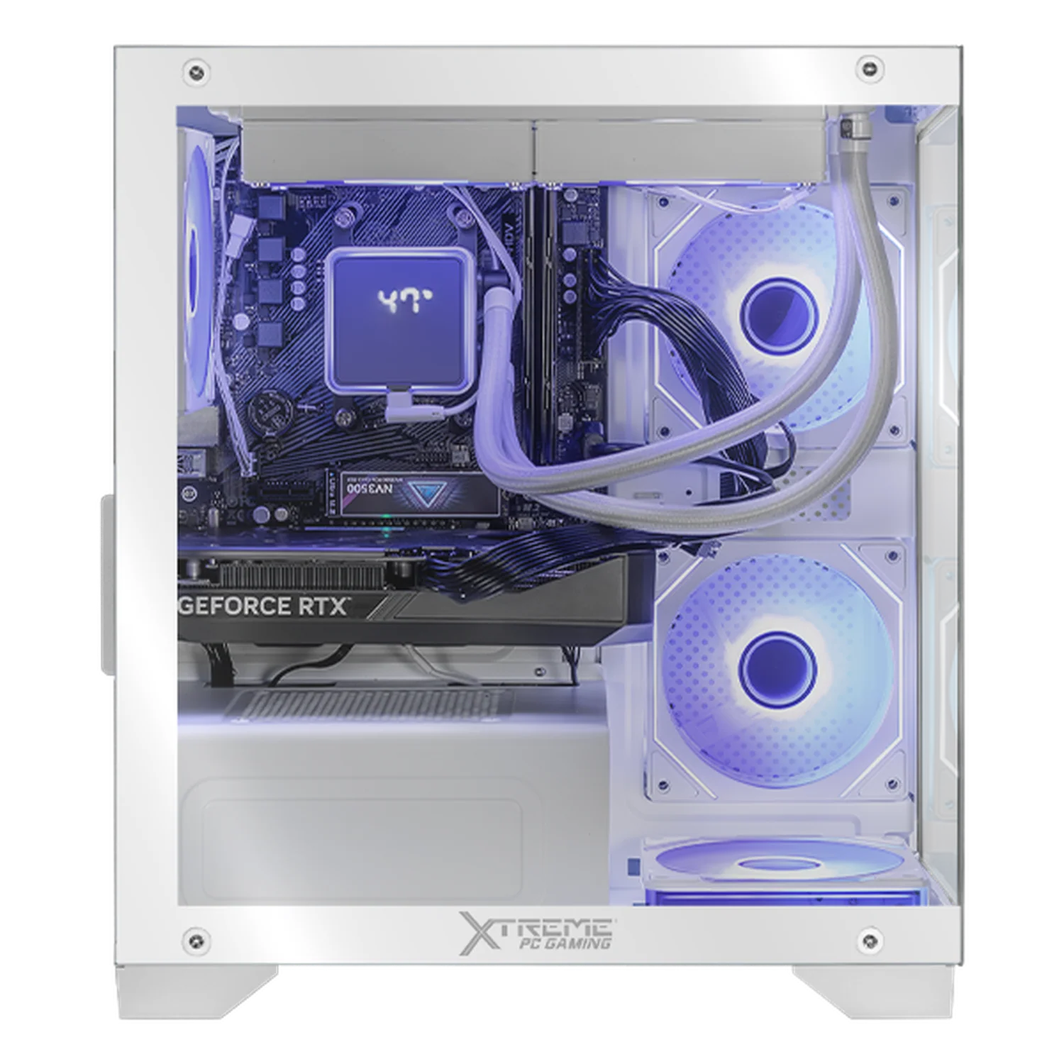 PC Gamer IA Xtreme PC Gaming NVIDIA GeForce RTX 5060 TI AMD Ryzen 7 5700X 32GB SSD 1TB Sistema Liquido WIFI White Productividad Versátil Acelerada con IA - Image 2