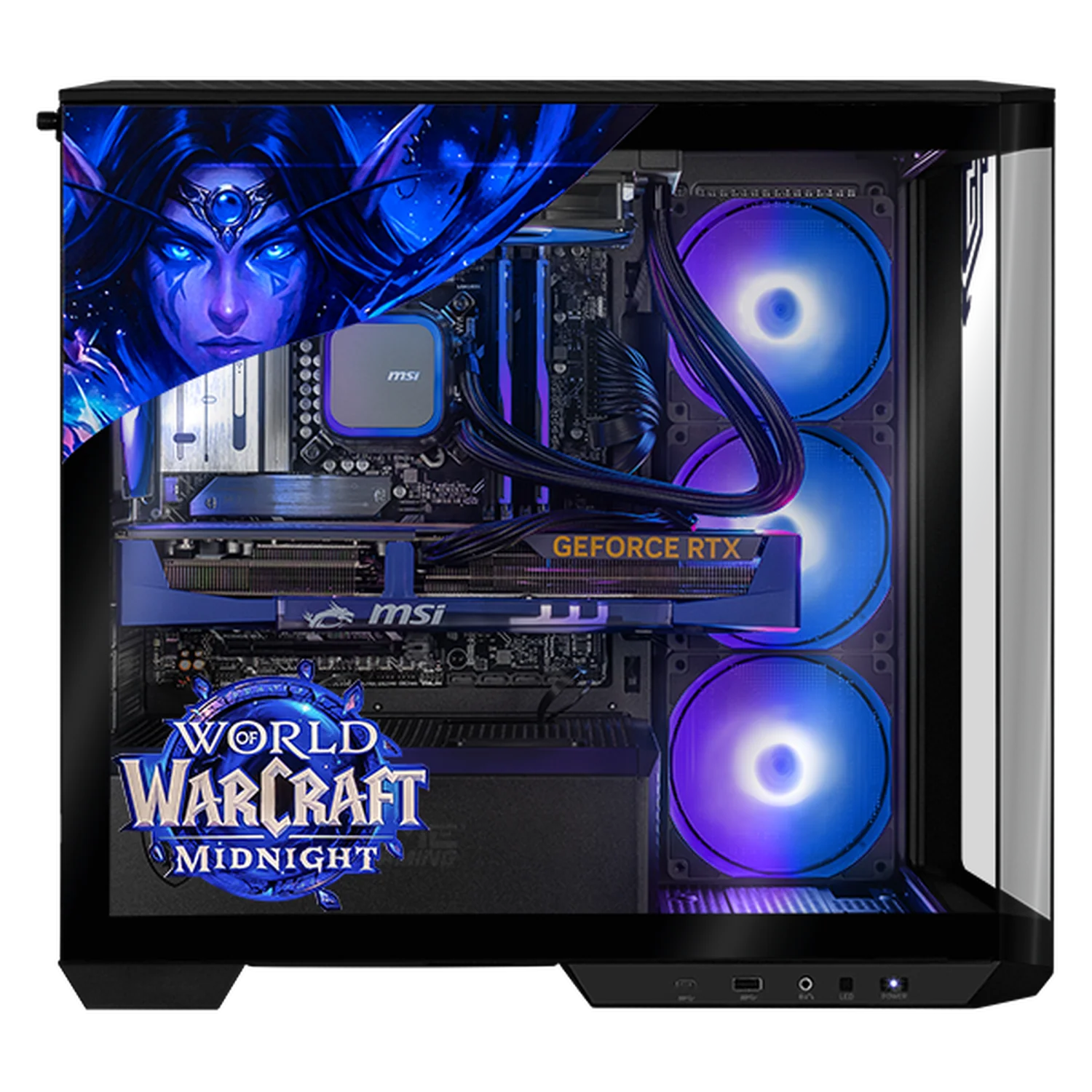 PC Gamer IA Xtreme PC Gaming World of Warcraft Edition NVIDIA GeForce RTX 5070 Intel Core Ultra 9 285K 32GB DDR5 SSD 1TB Sistema Líquido WIFI Alto Desempeño Creativo con IA Integrada - Image 2