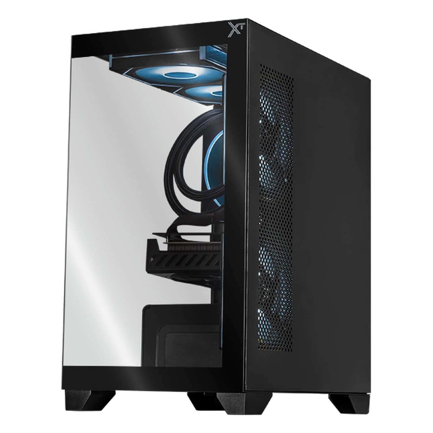 PC Gamer Xtreme PC Gaming AMD Radeon RX 9060 XT Ryzen 7 5700 32GB SSD 1TB Sistema Liquido WIFI W10 Black gaming competitivo y streaming - Image 2