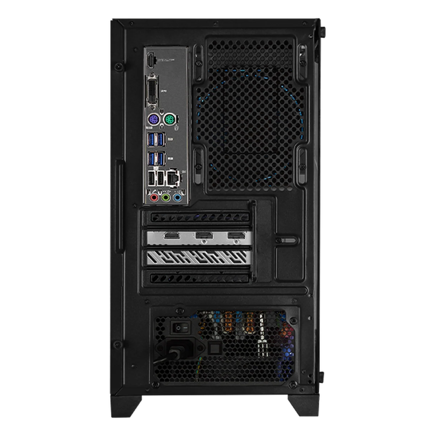 PC Gamer Xtreme PC Gaming AMD Radeon RX 9060 XT Ryzen 7 5700 32GB SSD 1TB Sistema Liquido WIFI W10 Black gaming competitivo y streaming - Image 3