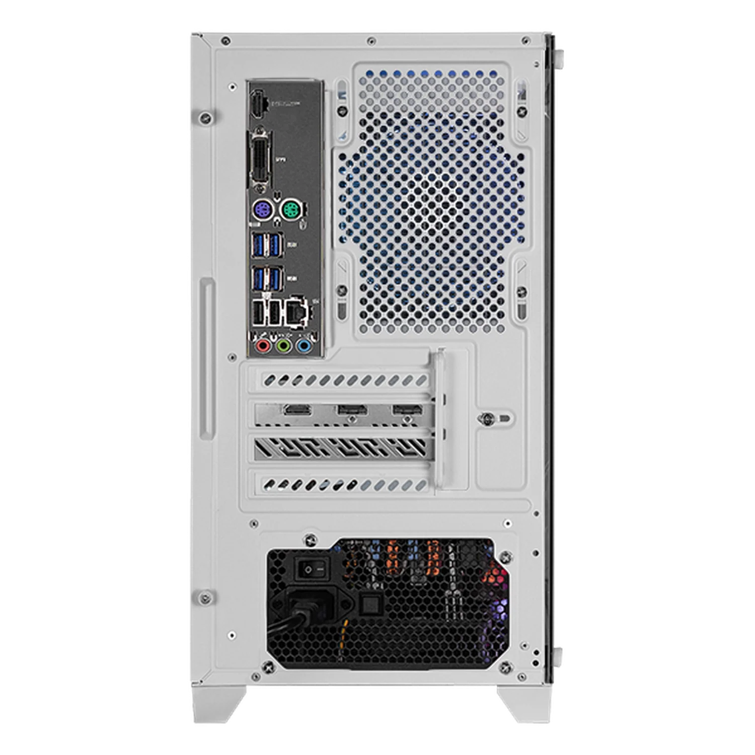 PC Gamer IA Xtreme PC Gaming AMD Radeon RX 9060 XT Ryzen 7 5700 16GB SSD 1TB Sistema Liquido WIFI White Productividad Versátil Acelerada con IA - Image 3