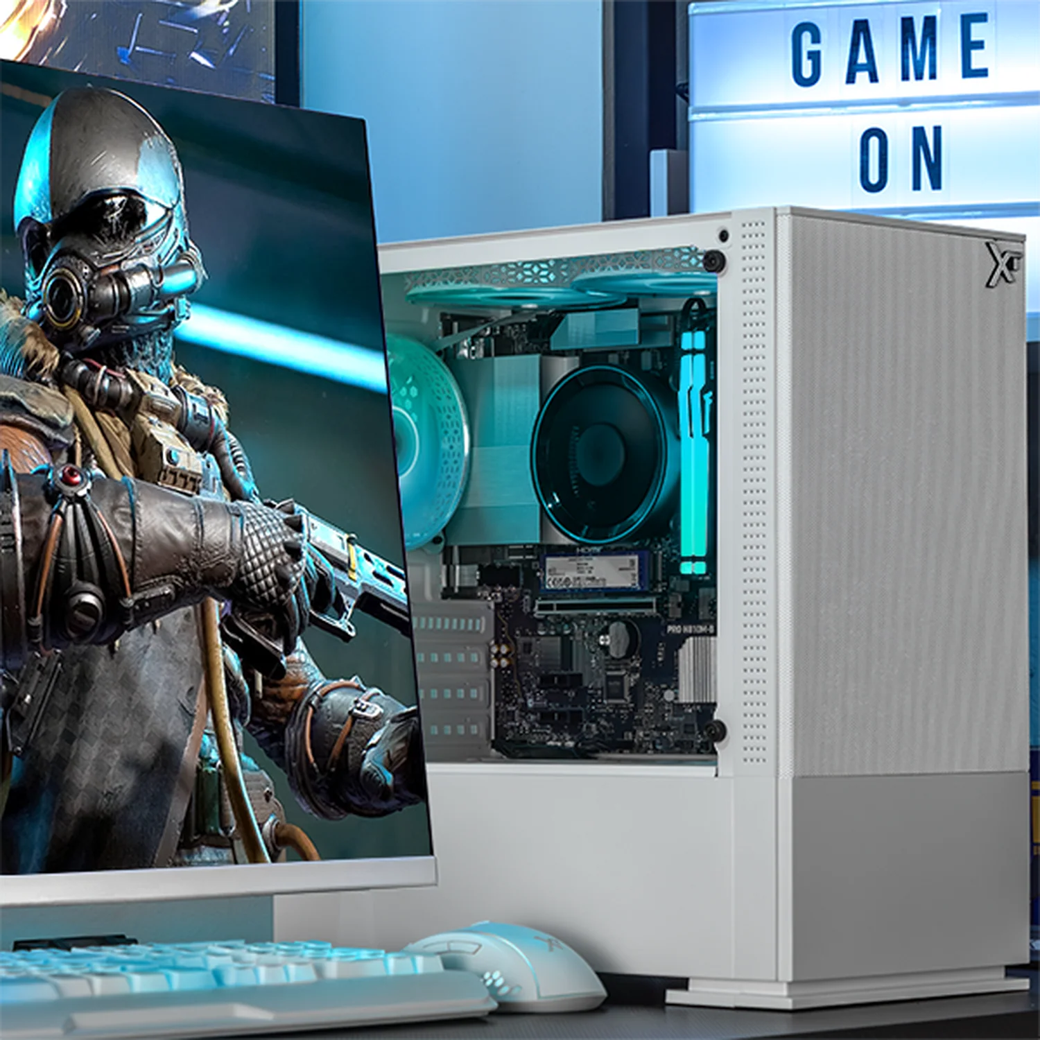 Xtreme PC IA Ready Intel Arc Intel Core Ultra 5 225 NPU 13 TOPS 16GB DDR5 SSD 1TB WIFI White Multitarea más inteligente - Image 6