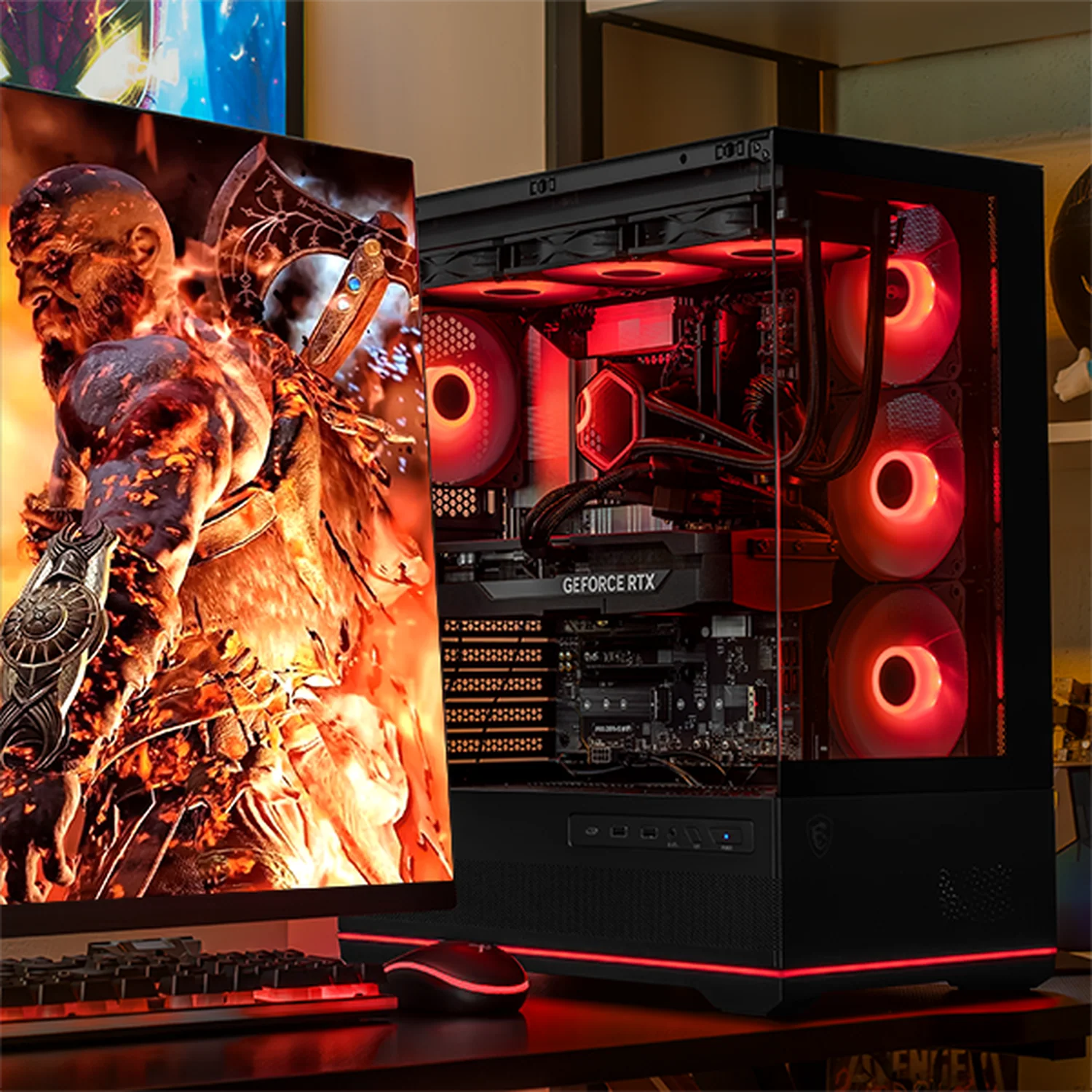 PC Gamer Xtreme PC Gaming MSI NVIDIA GeForce RTX 5080 Intel Core Ultra 9 285K 32GB DDR5 SSD 2TB Sistema Liquido WIFI Black gaming 4K, streaming y edición profesional - Image 6