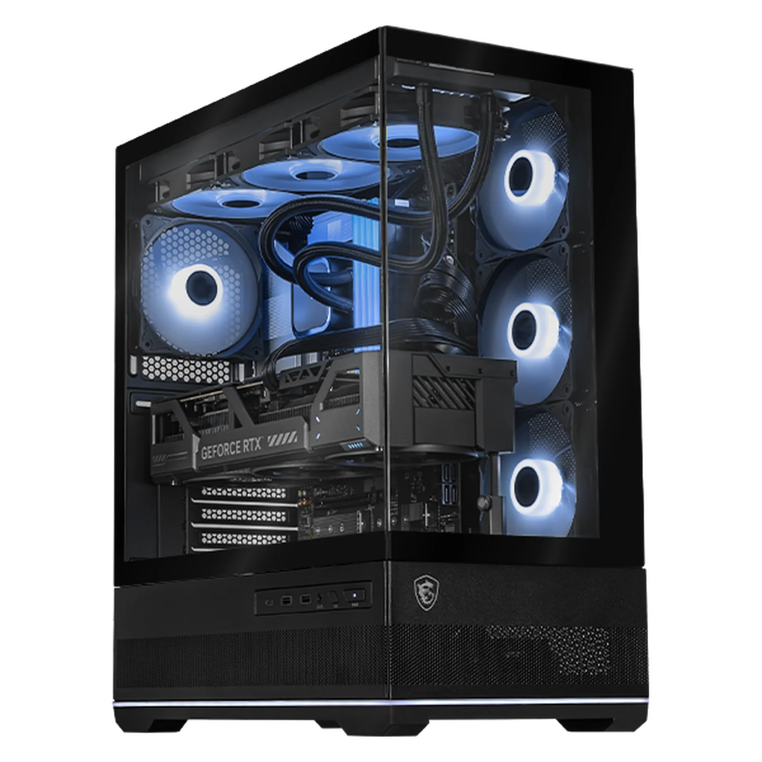 PC Gamer IA Pro Xtreme PC Gaming MSI NVIDIA GeForce RTX 5090 Intel Core Ultra 9 285K 32GB DDR5 SSD 1TB Sistema Liquido WIFI Black Productividad Profesional impulsada por IA Avanzada