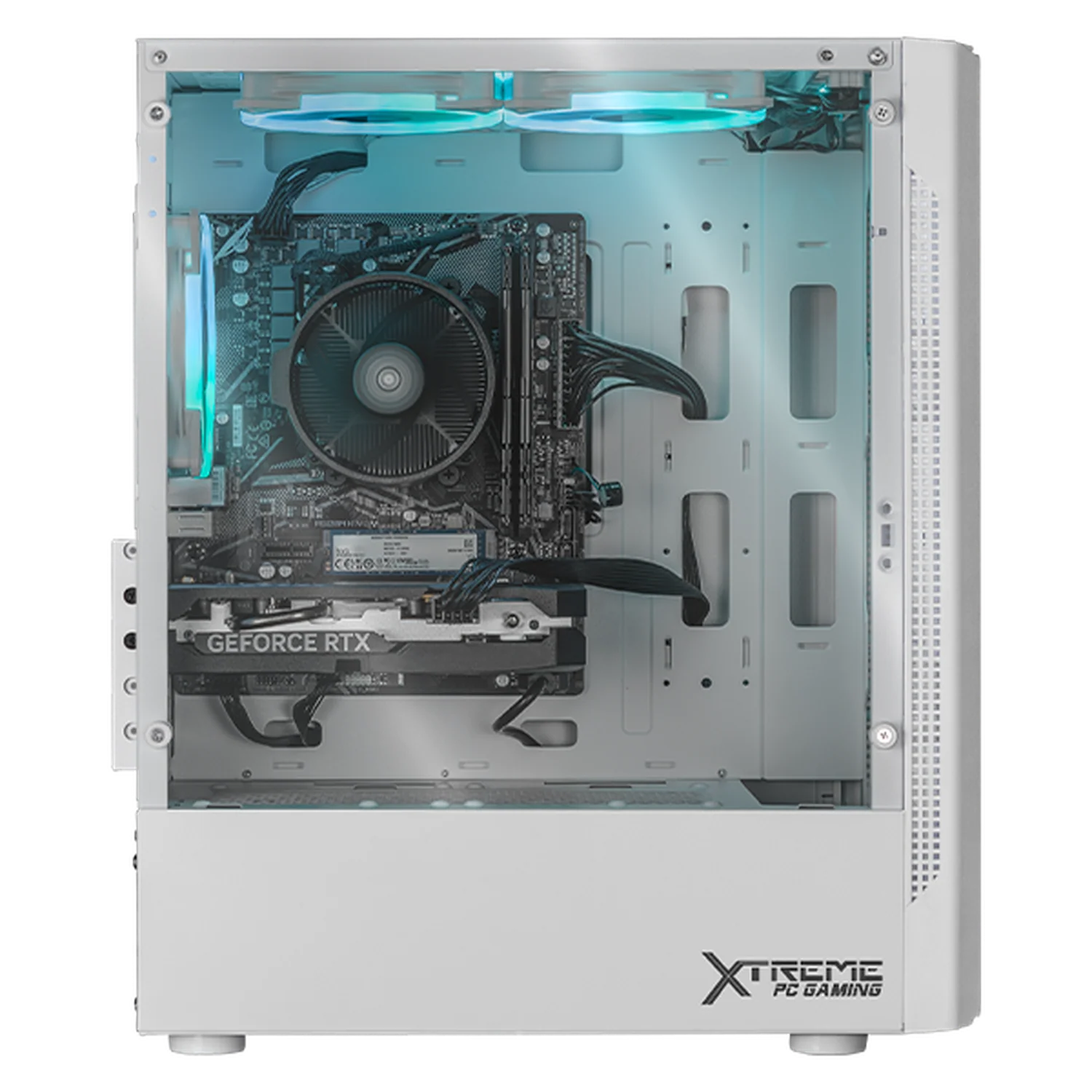 PC Gamer Xtreme PC Gaming NVIDIA GeForce RTX 5050 AMD Ryzen 5 5500 32GB SSD 1TB WIFI W10 White gaming 1080p, estudios y multitarea - Image 2