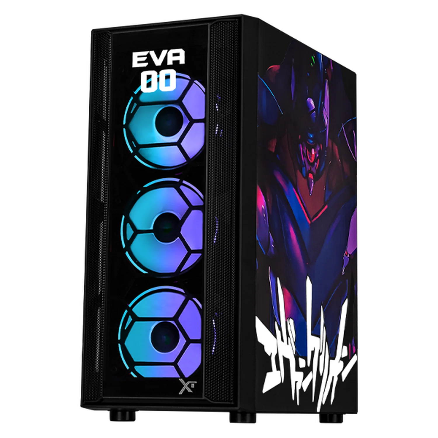 PC Gamer Xtreme PC Gaming NVIDIA GeForce RTX 5060 AMD Ryzen 7 5700X 16GB SSD 1TB WIFI Evangelion 00 Black gaming 1080p, estudios y multitarea - Image 2