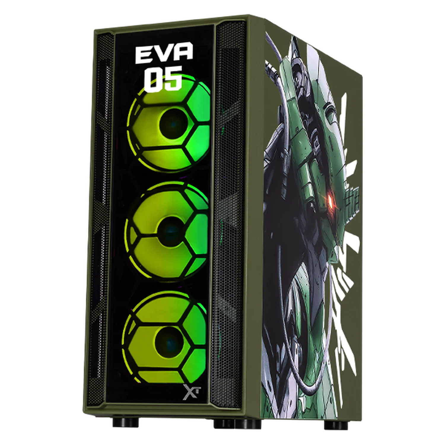 PC Gamer Xtreme PC Gaming NVIDIA GeForce RTX 5060 AMD Ryzen 7 5700X 16GB SSD 1TB WIFI Evangelion 05 gaming 1080p, estudios y multitarea - Image 2