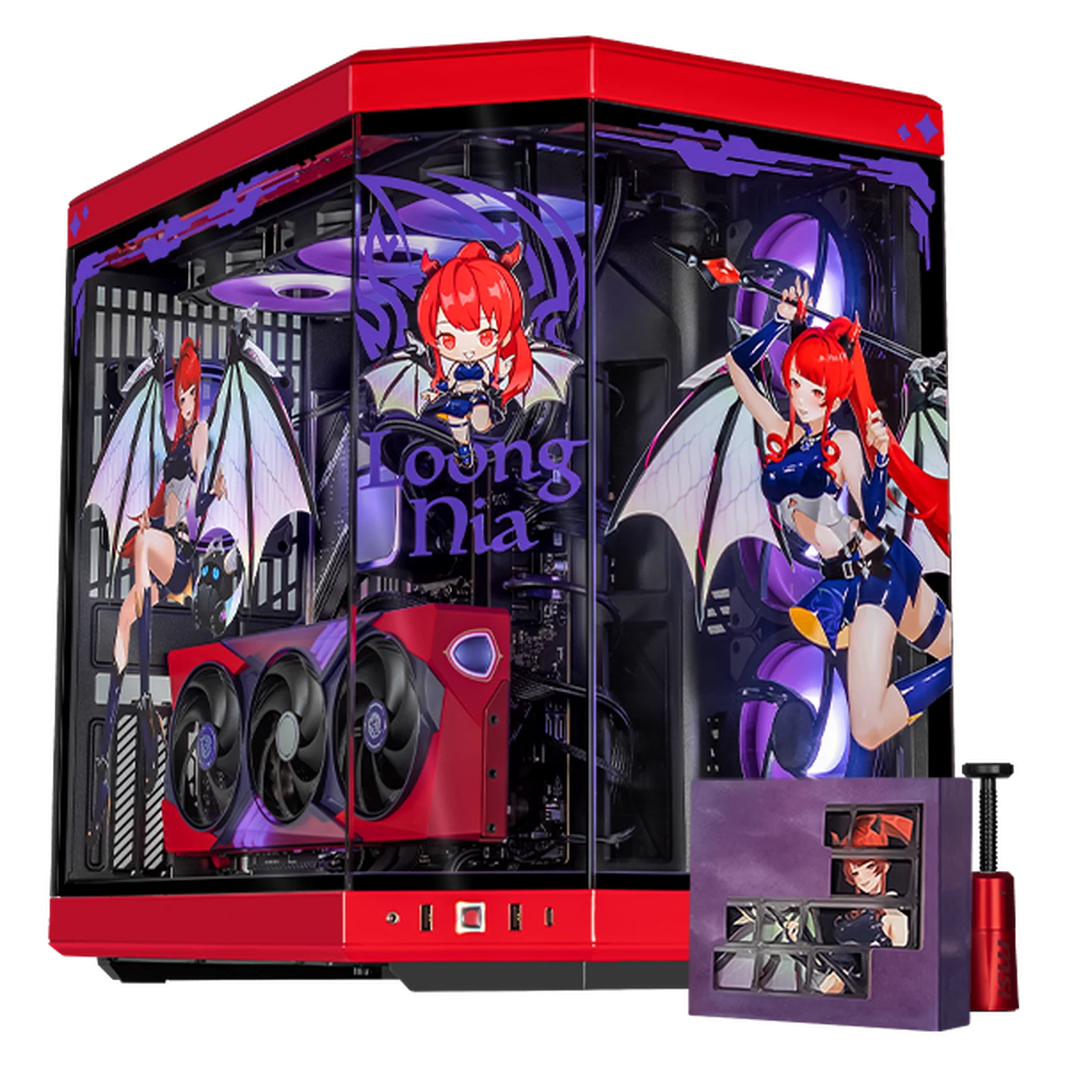PC Gamer con IA Xtreme PC Gaming NVIDIA GeForce RTX 5070 Ti AMD Ryzen 9 9900X 32GB DDR5 SSD 1TB Sistema Liquido Loong:Nia Edition para gaming competitivo y streaming