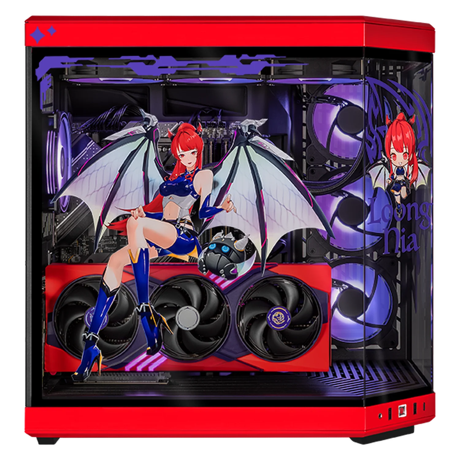 PC Gamer con IA Xtreme PC Gaming NVIDIA GeForce RTX 5070 Ti AMD Ryzen 9 9900X 32GB DDR5 SSD 1TB Sistema Liquido Loong:Nia Edition para gaming competitivo y streaming - Image 2