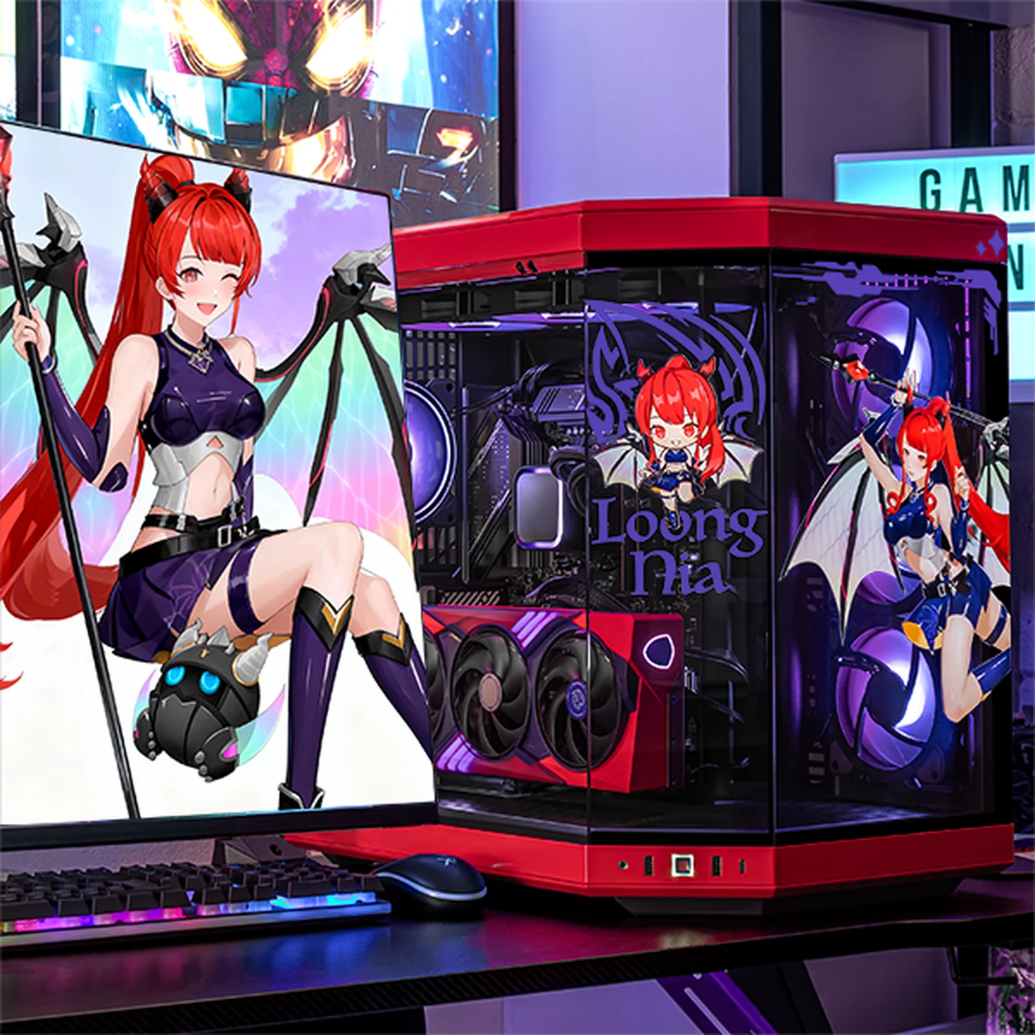 PC Gamer con IA Xtreme PC Gaming NVIDIA GeForce RTX 5070 Ti AMD Ryzen 9 9900X 32GB DDR5 SSD 1TB Sistema Liquido Loong:Nia Edition para gaming competitivo y streaming - Image 6