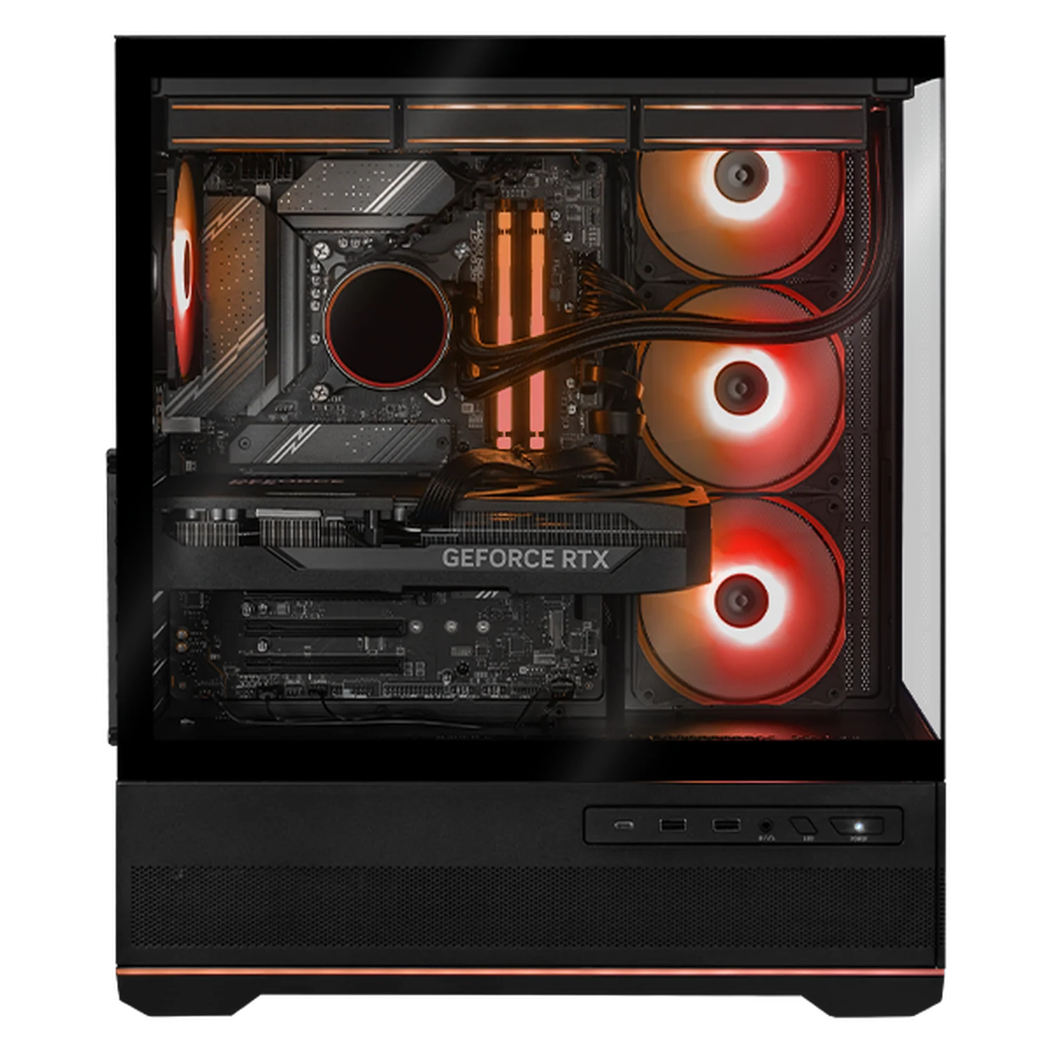 PC Gamer Xtreme PC Gaming NVIDIA GeForce RTX 5070 Ti Intel Core i9 14900KF 32GB DDR5 SSD 1TB Sistema Liquido WIFI Black gaming competitivo y streaming - Image 2