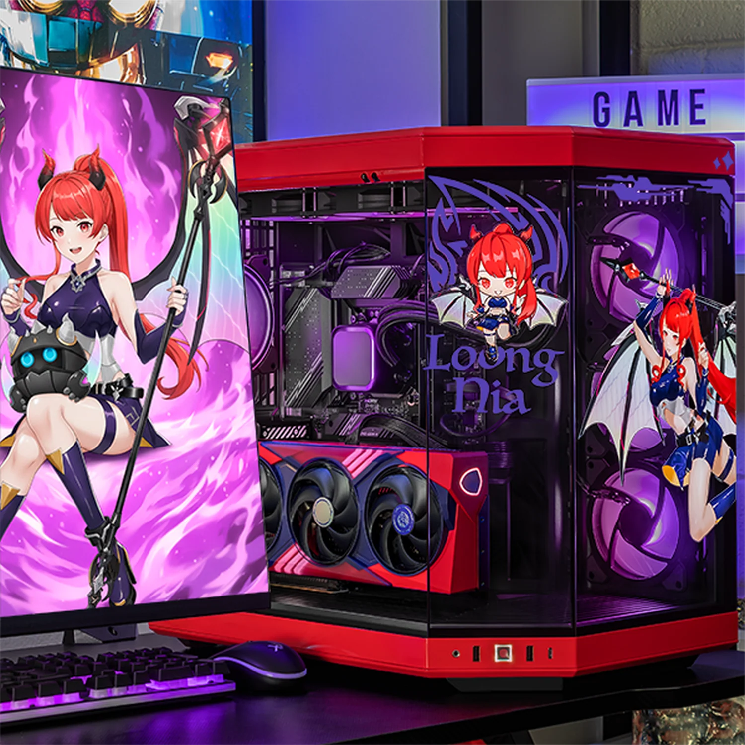 PC Gamer Xtreme PC Gaming NVIDIA GeForce RTX 5070 Ti Intel Core i9 14900KF 64GB DDR5 SSD 2TB Sistema Liquido WIFI Loong:Nia Edition gaming competitivo y streaming - Image 6