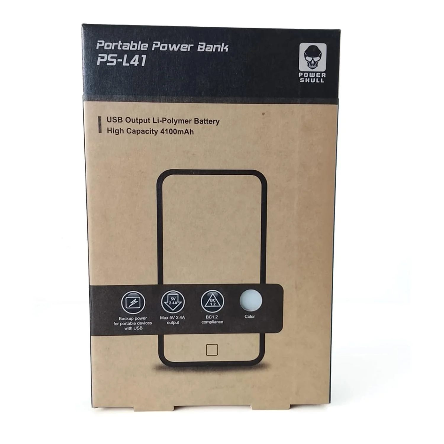 Power Bank 4100MAH POWER COLOR PS-L41 WHITE Batería Portátil USB-C - Image 4