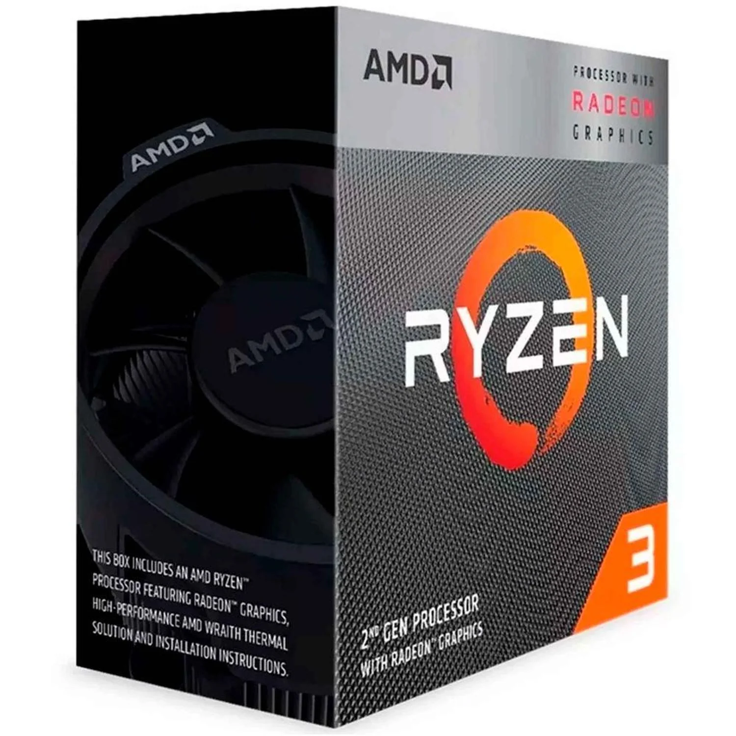 Procesador AMD RYZEN 3 3200G 3.6 Ghz 4 Core AM4 Radeon Vega 8