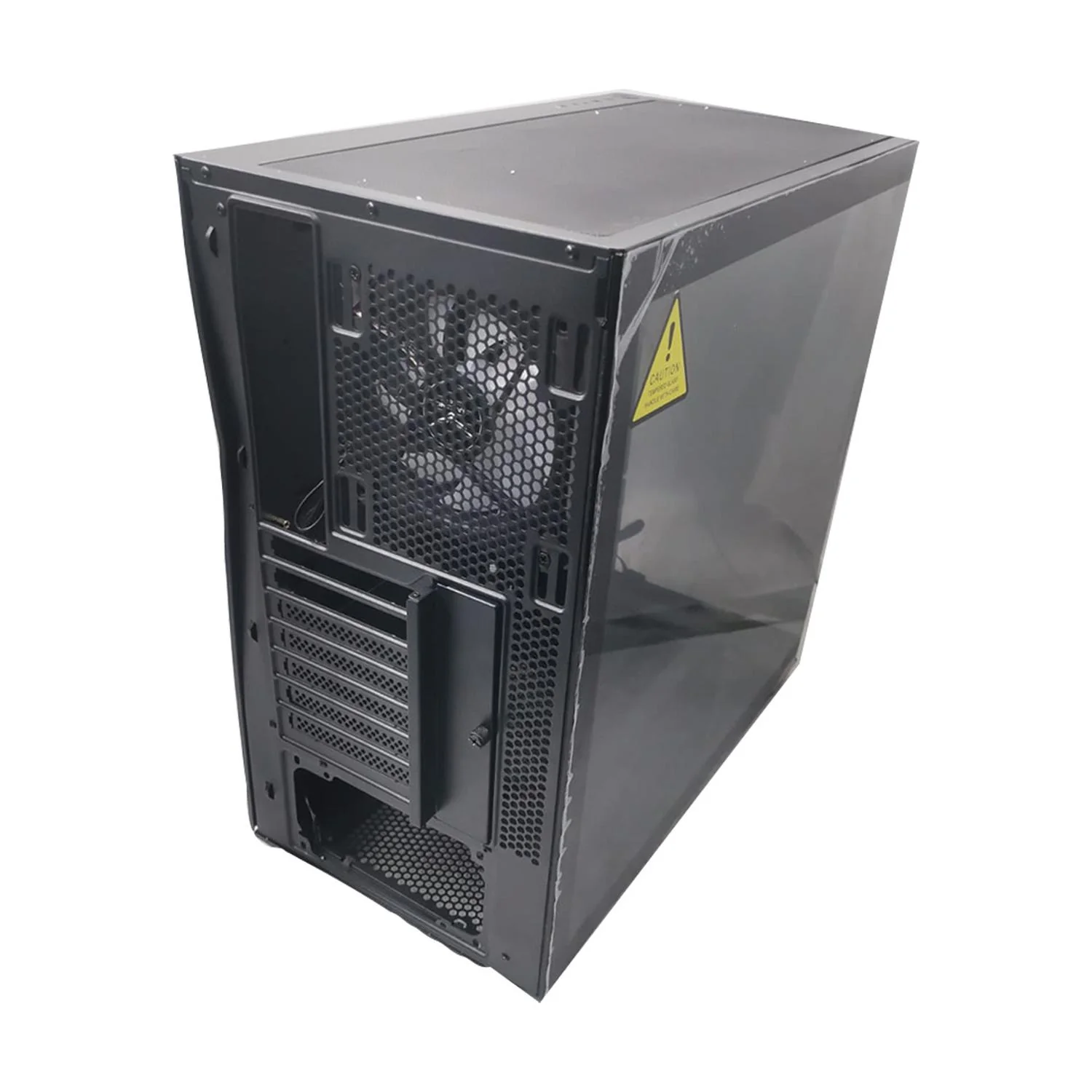 Producto de Remate Gabinete Gamer NACEB NEBULA ATX Media Torre 4 Fan Panel Cristal Templado ARGB Negro NA-0637N-RM - Image 4