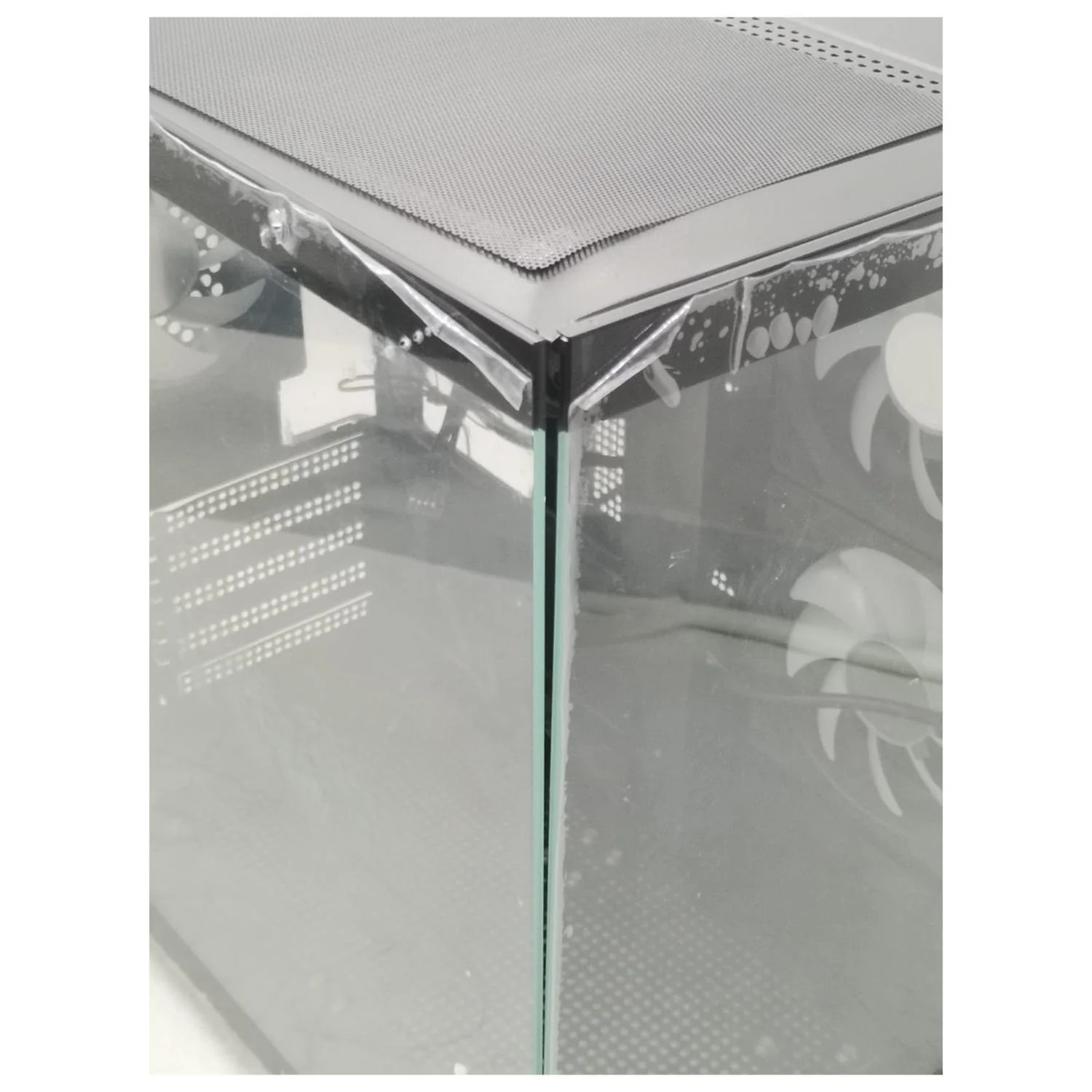 Producto de Remate Gabinete Gamer NACEB STARFALL Micro ATX Mini Torre 3 Fan Cristal Templado ARGB Negro NA-0636N-RM - Image 4