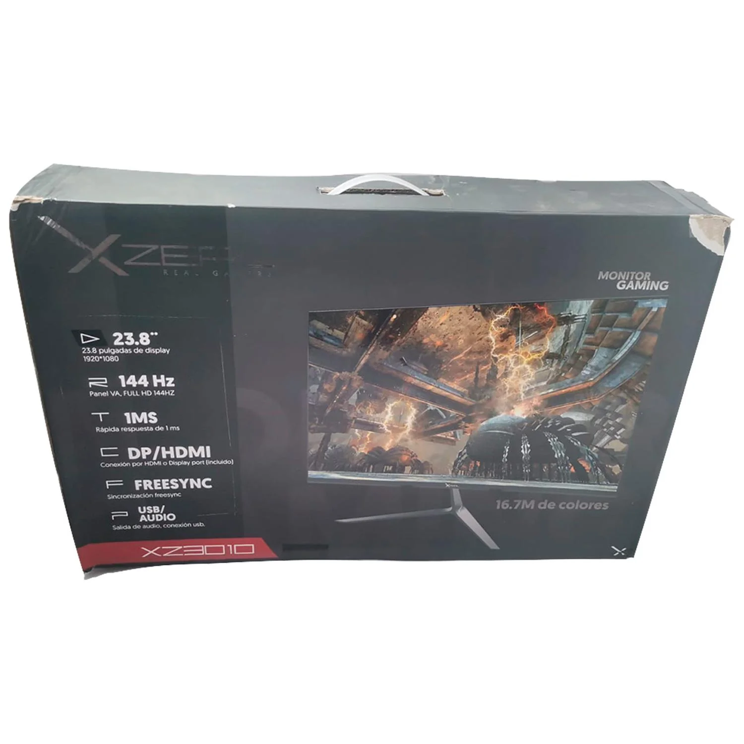 Producto Reacondicionado Monitor Gamer 23.8 XZEAL XZ3010-1 1ms 144Hz Full HD HDMI Displayport Reacon - Image 6