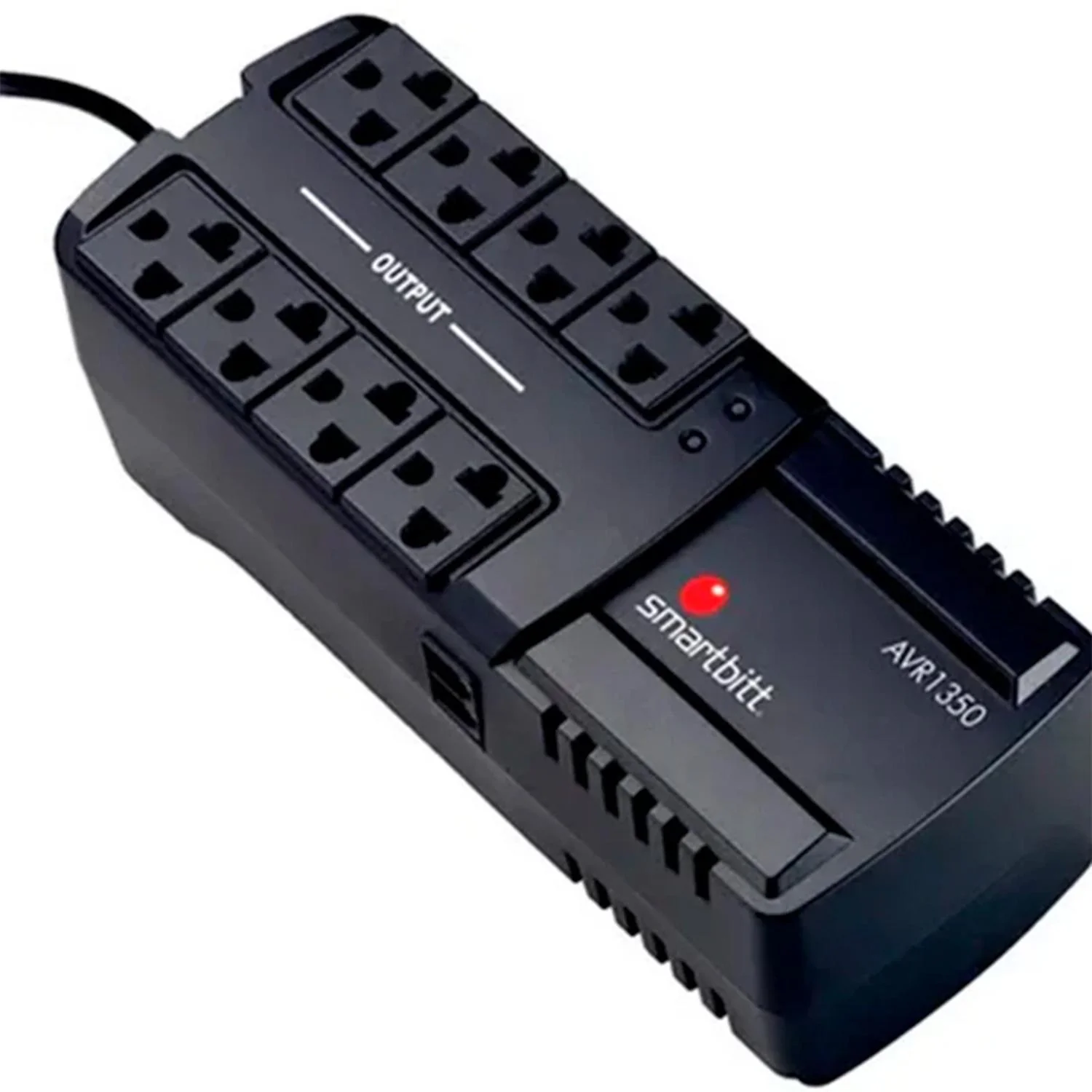 Producto Reacondicionado Regulador De Voltaje SMARTBITT Supresor de Picos 8 Contactos SBAVR1350-RF