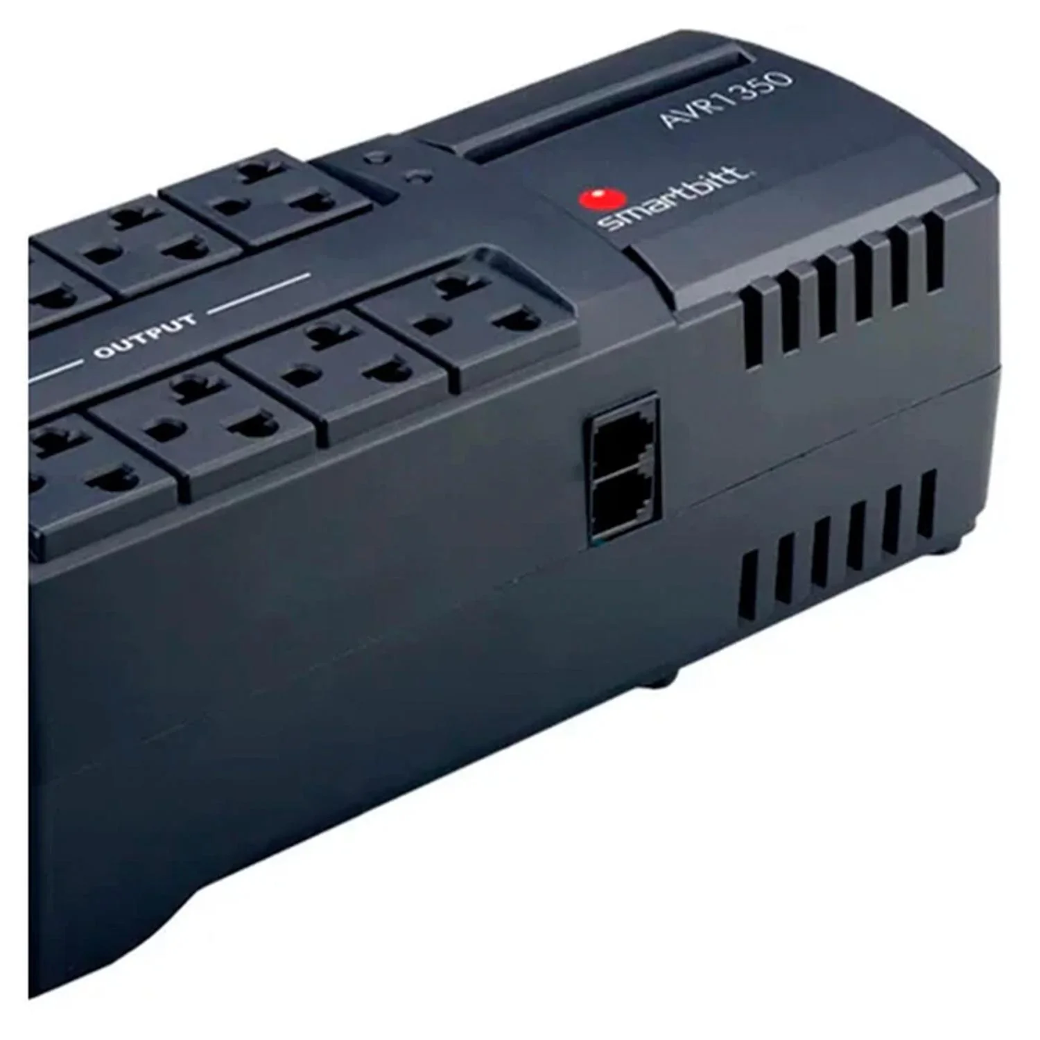 Producto Reacondicionado Regulador De Voltaje SMARTBITT Supresor de Picos 8 Contactos SBAVR1350-RF - Image 2